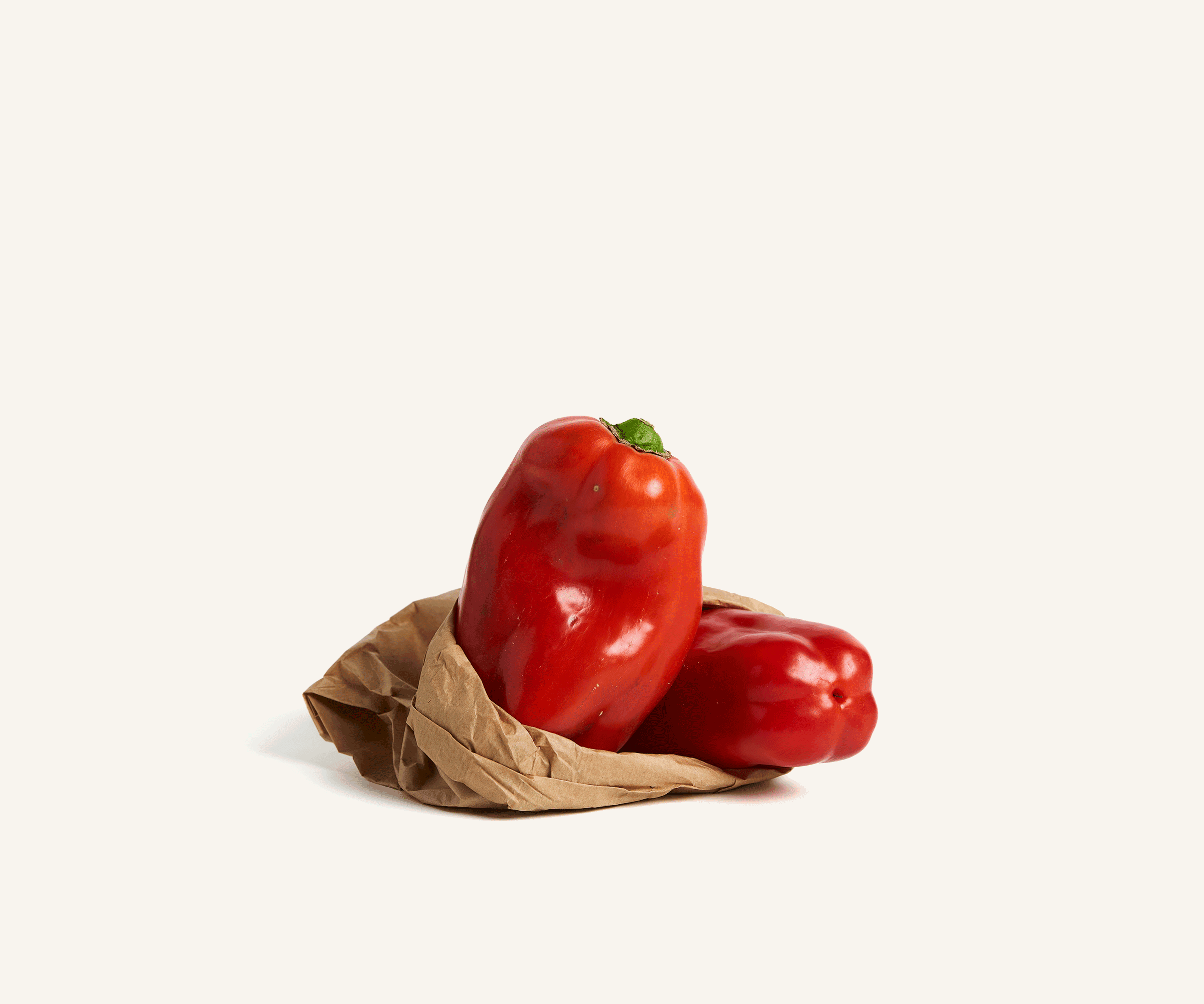 Pimentão vermelho orgânico 400g | 2 a 3und