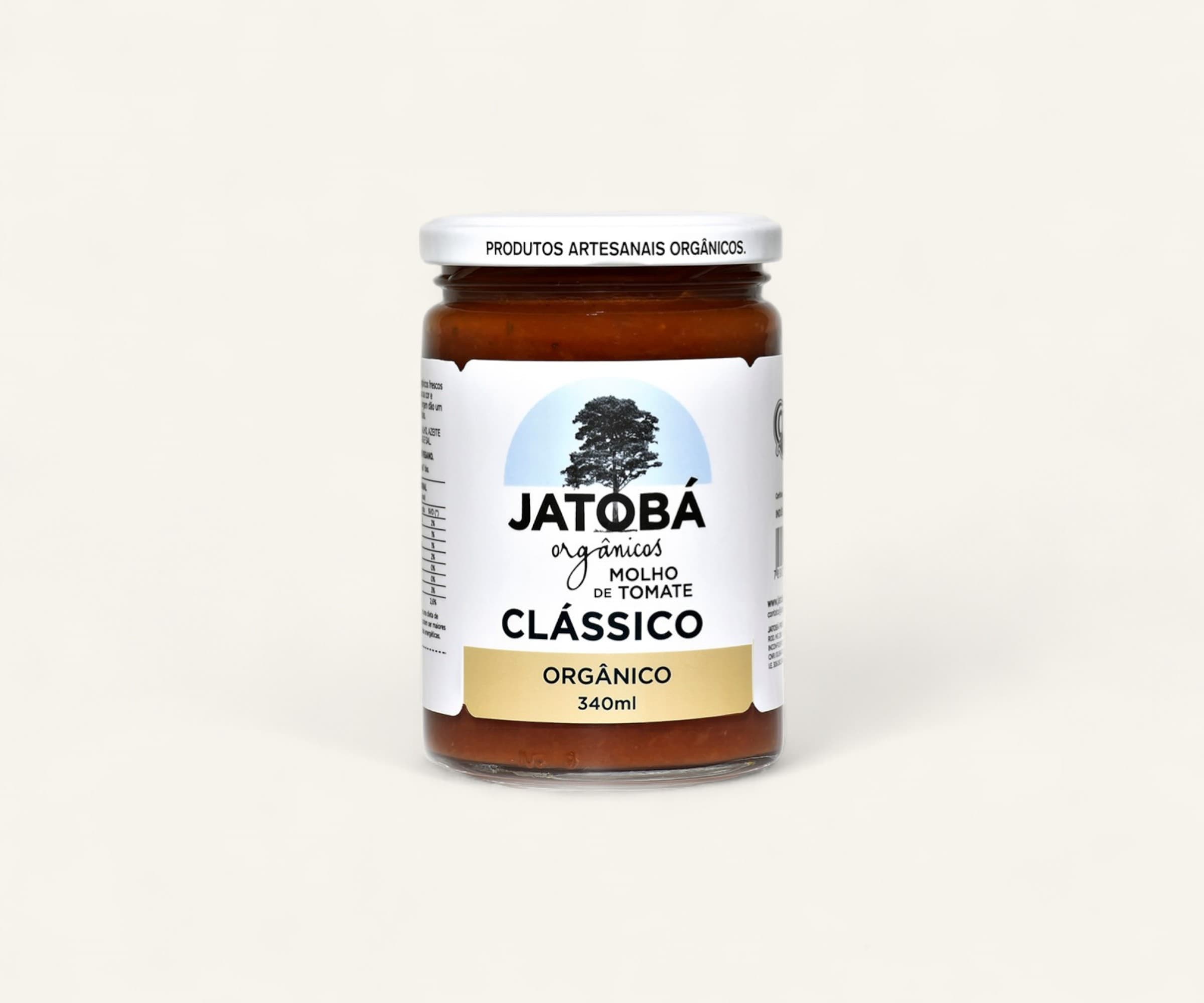 Molho de tomate clássico orgânico 340g