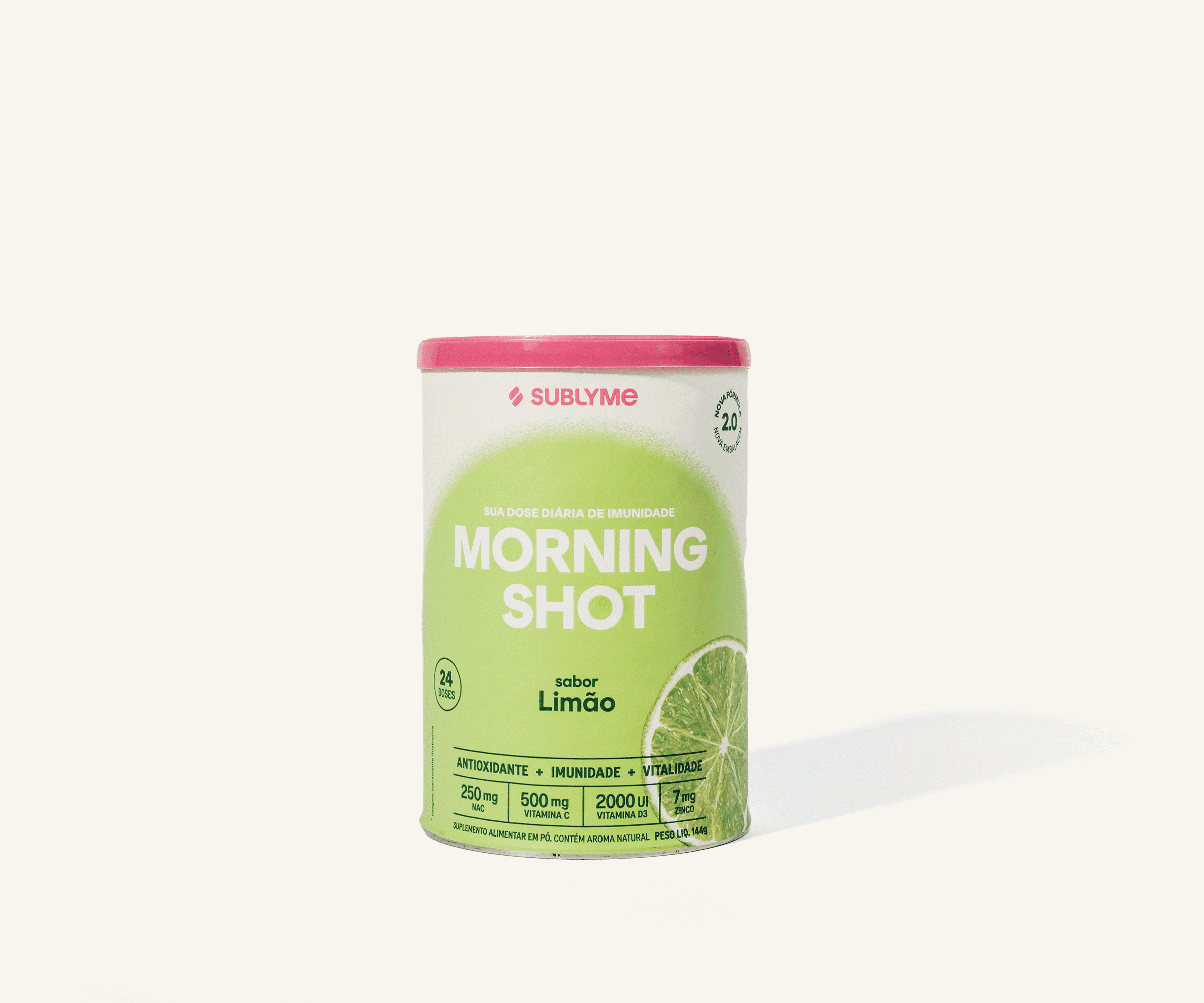 Morning Shot limão 144g