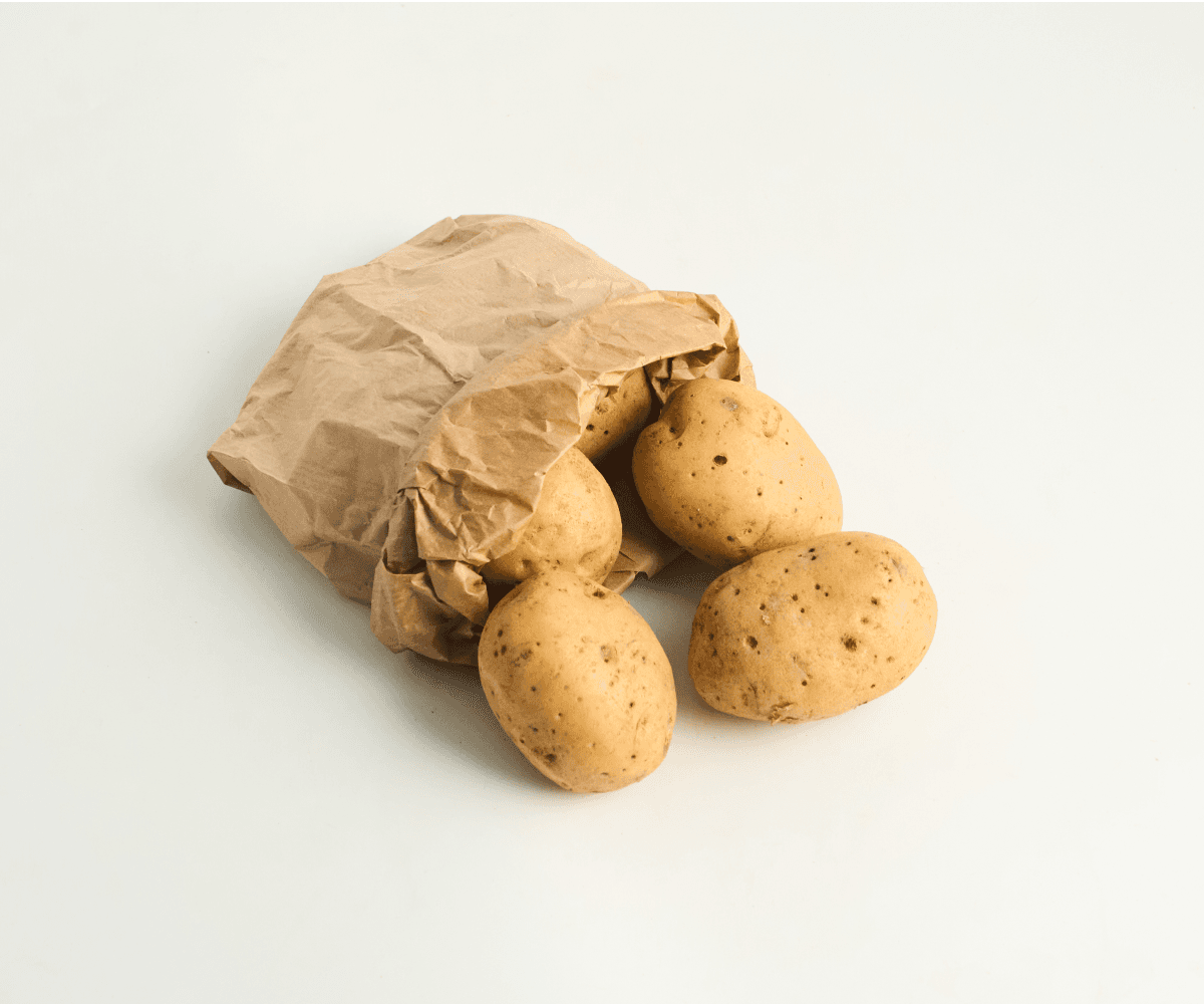 Batata inglesa orgânica 600g | 2 a 4und