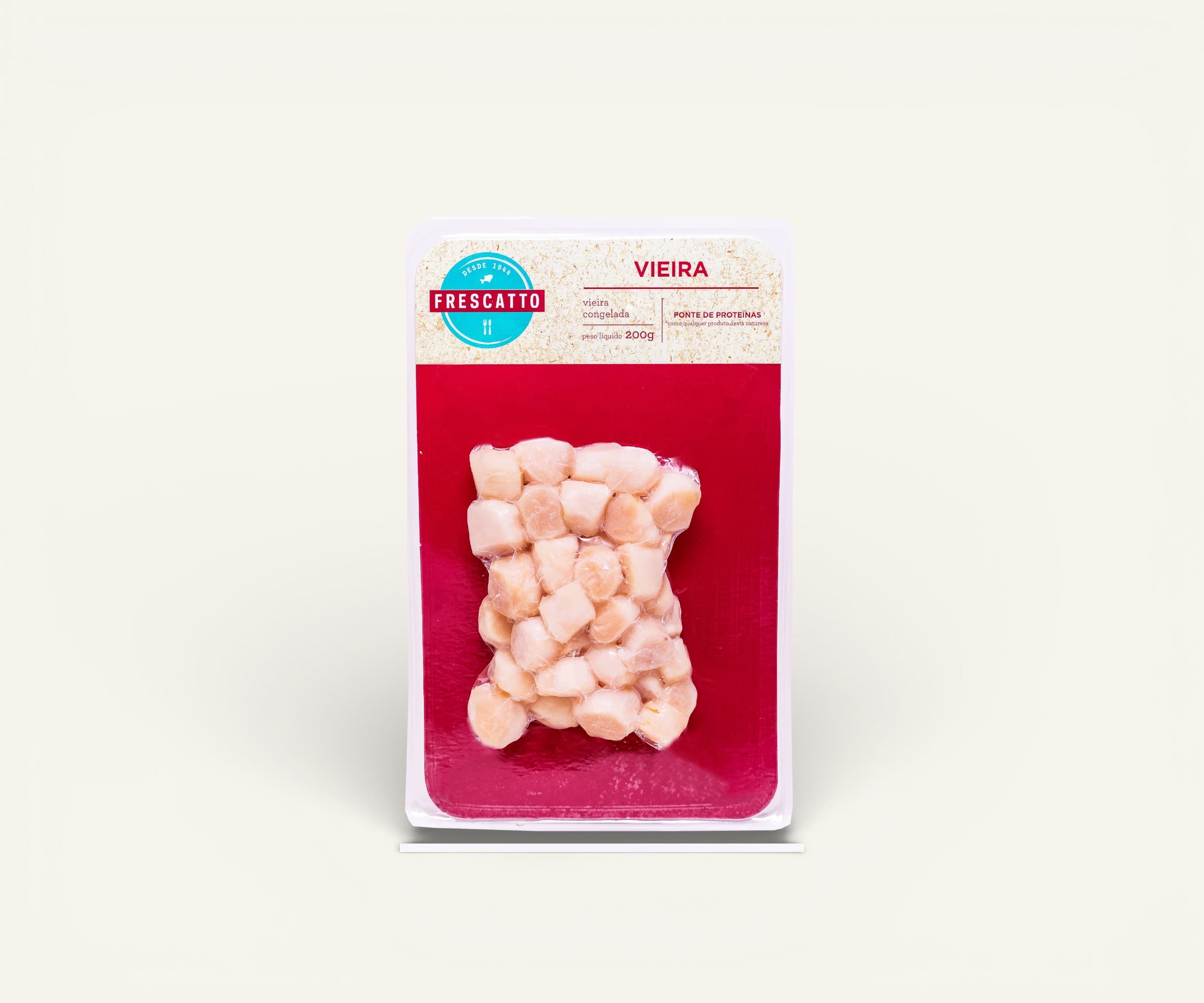 Vieira limpa Frescatto 500g