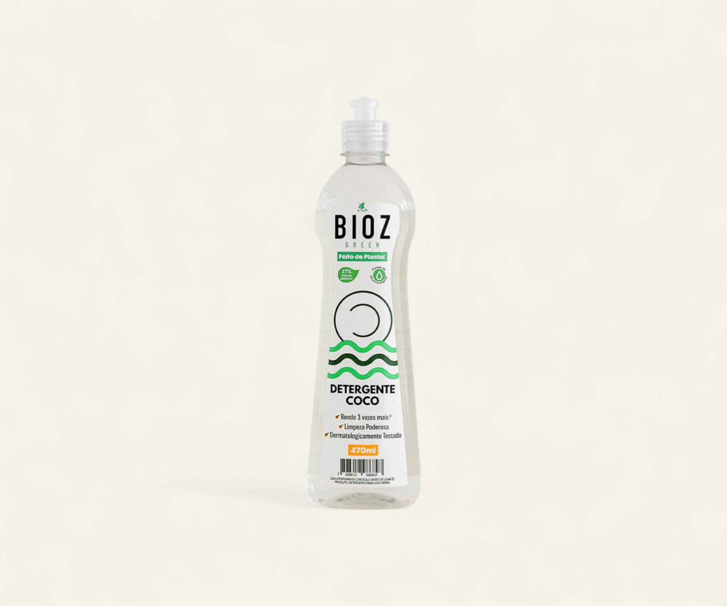 Detergente coco Bioz Green 470ml