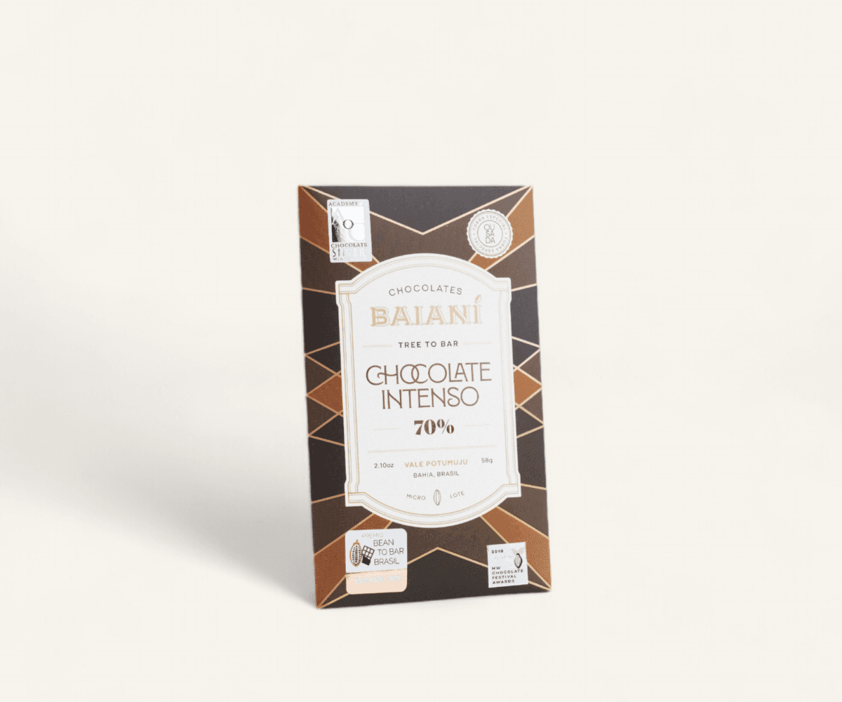 Chocolate intenso 70% cacau 58g