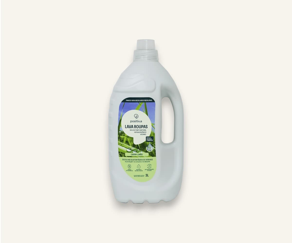 Lava roupas líquido capim limão Positiv.a 3l