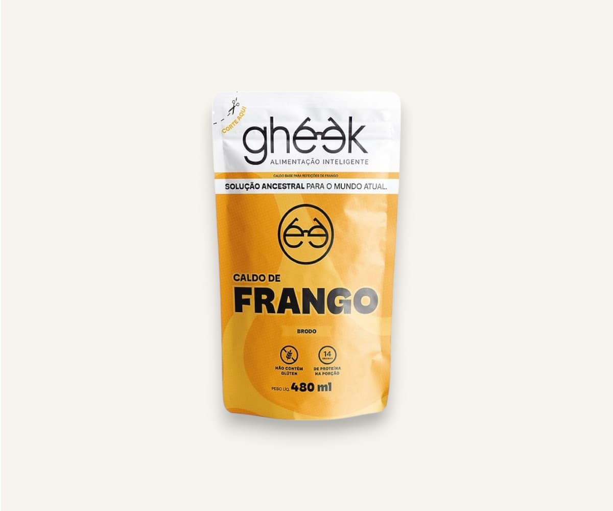 Caldo de frango Gheek 480ml