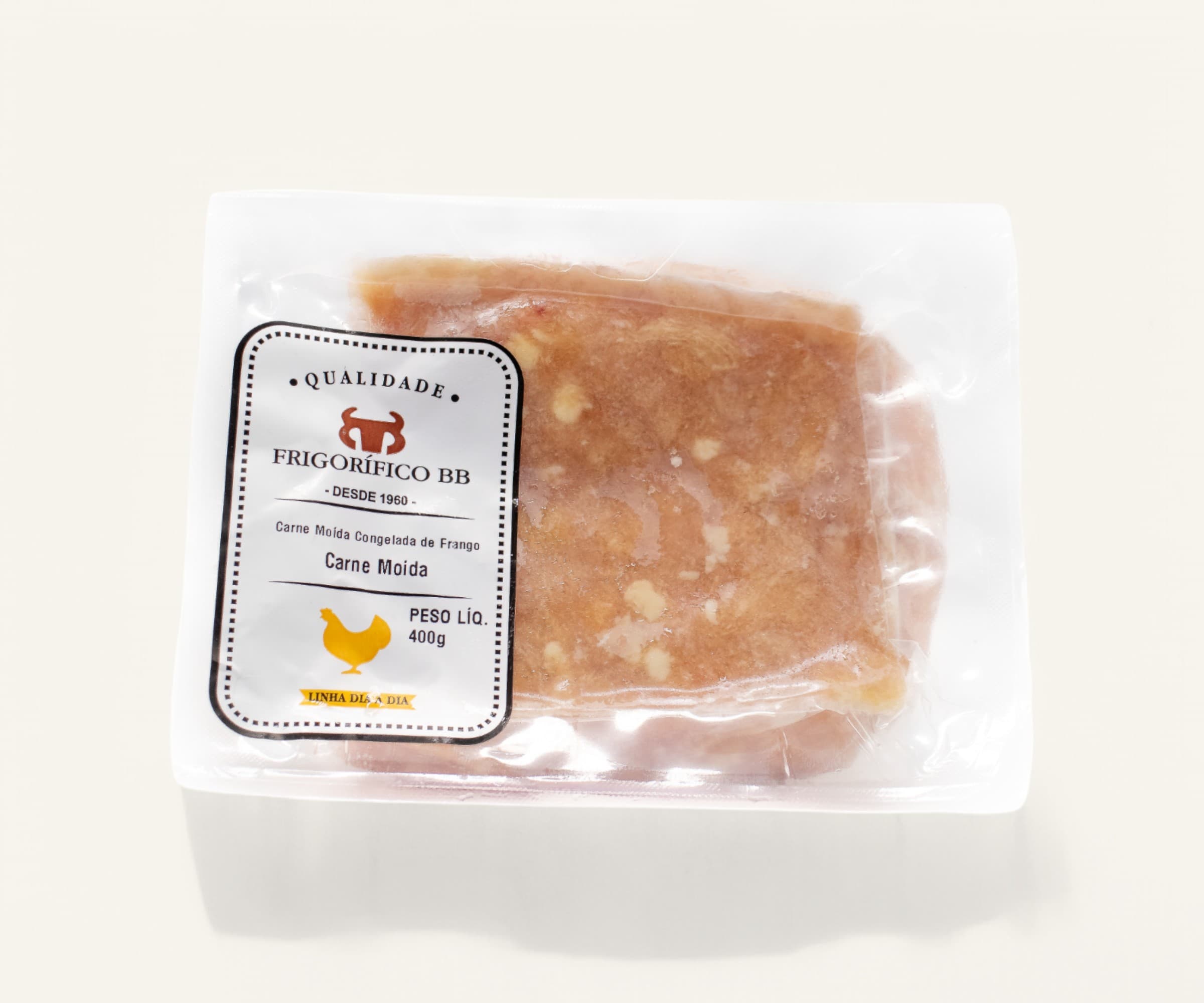 Carne moída de frango congelada 400g