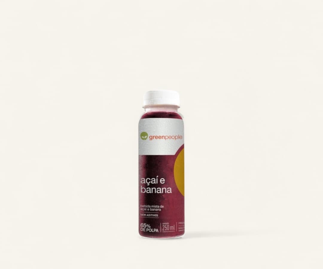Suco de açaí com banana Greenpeople 250ml