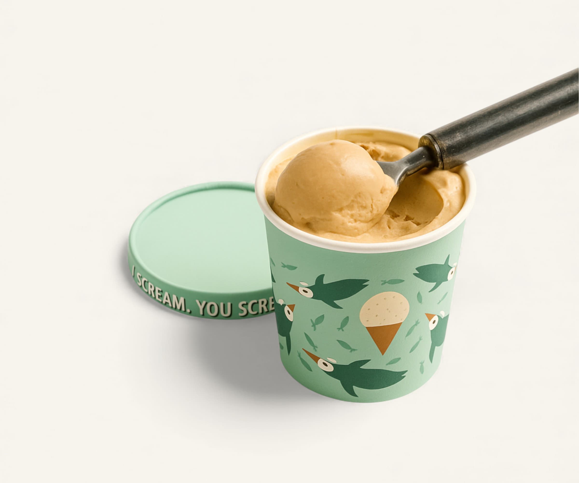 Sorvete de café com caramelo Edição Limitada com Café Trela 500ml