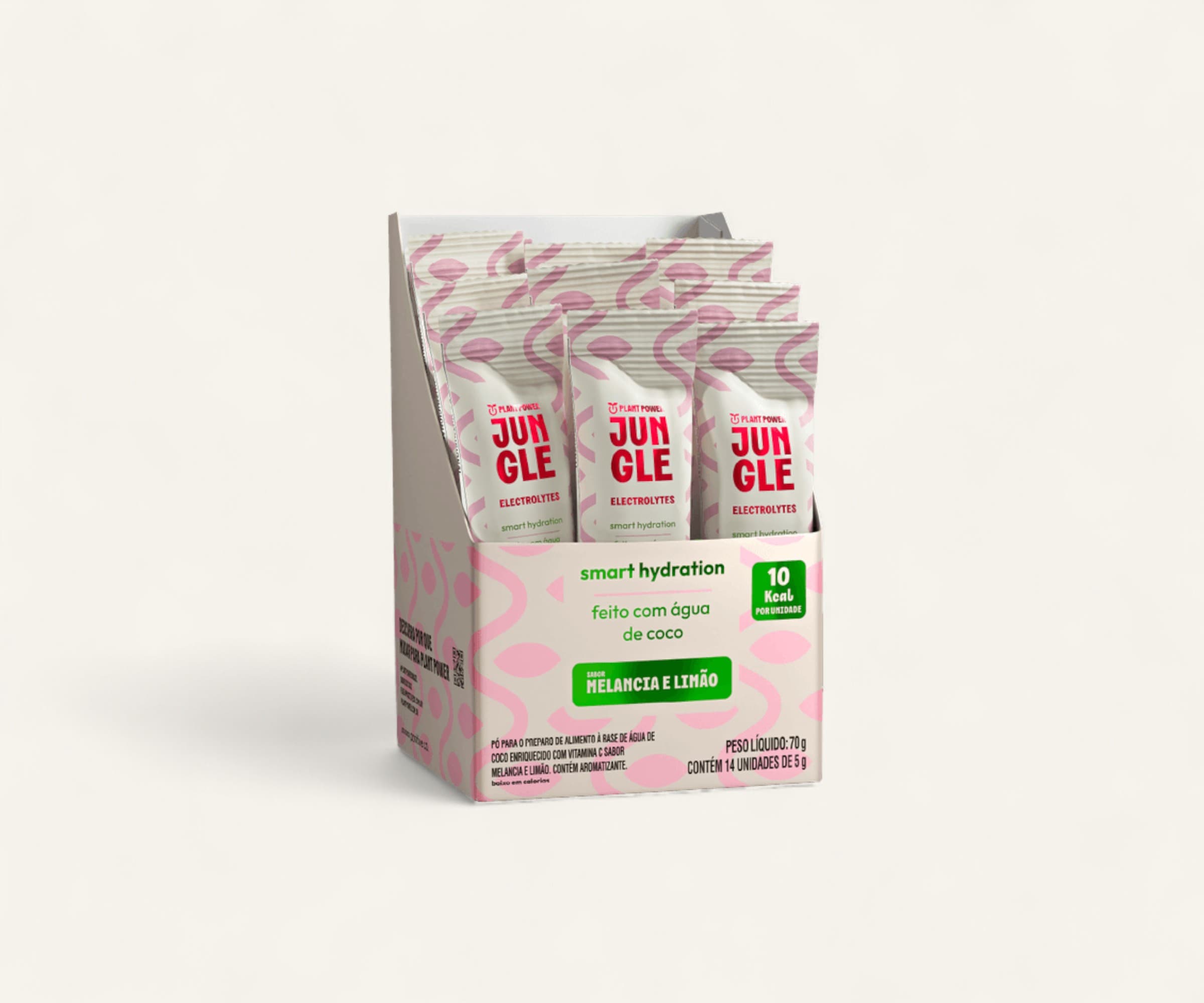 Jungle Electrolytes sabor melancia e limão 14x5g
