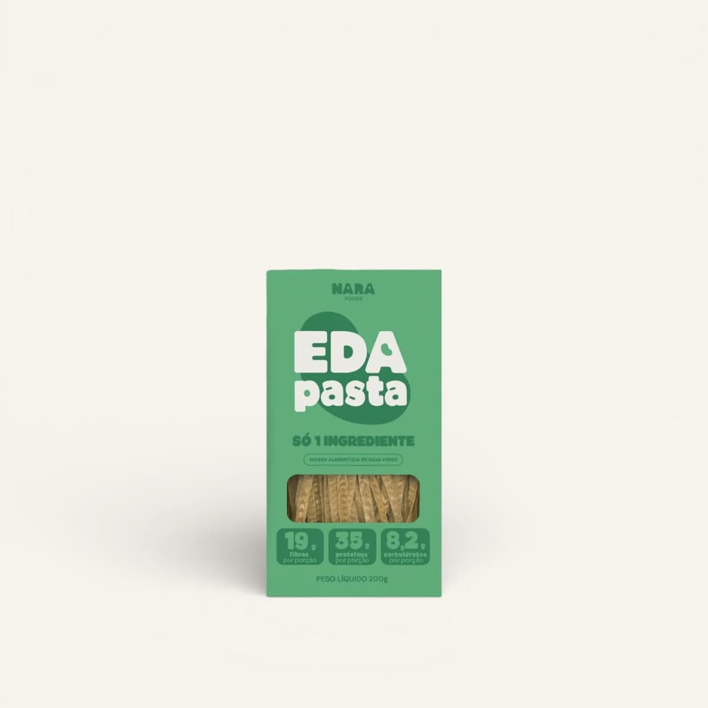 Macarrão de soja verde Eda Pasta Nara Foods 200g
