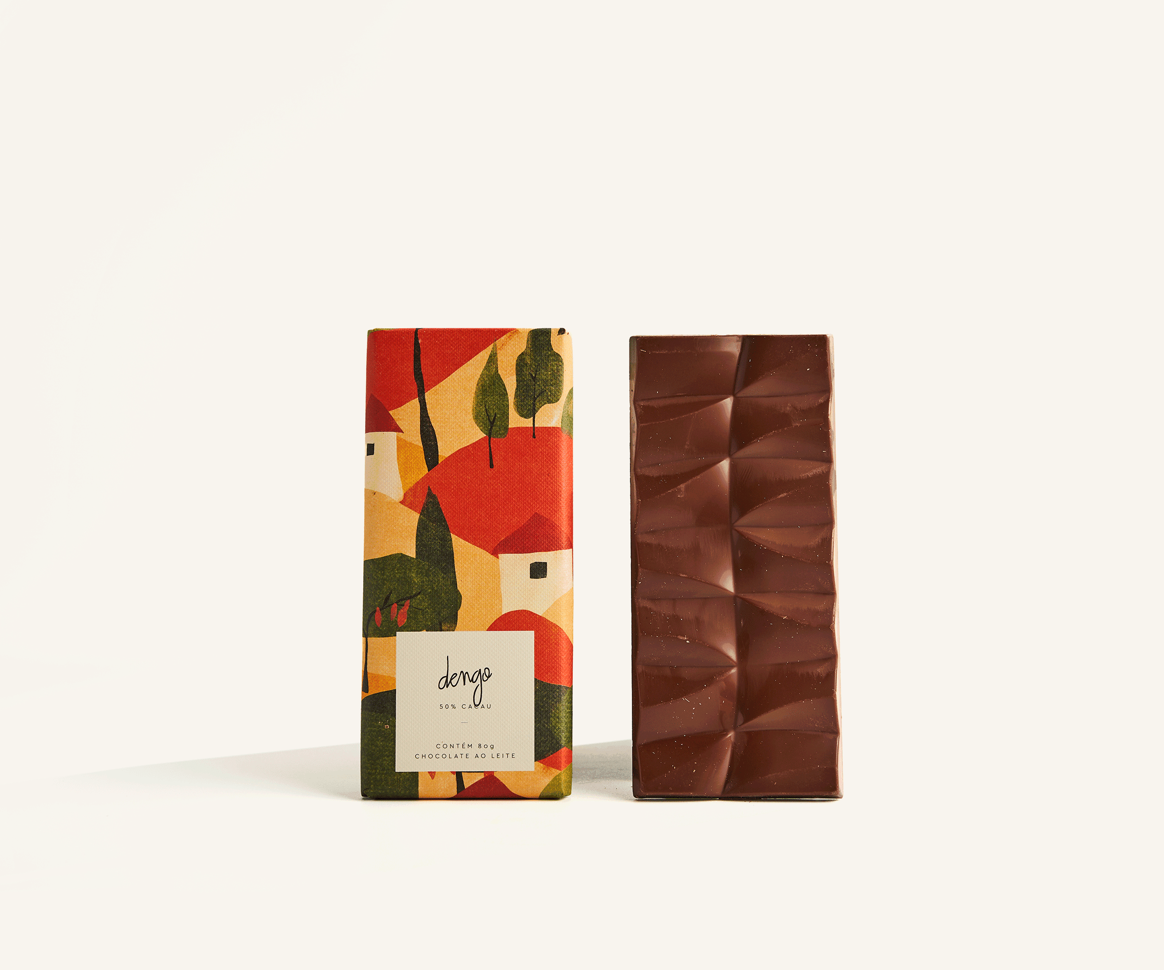 Chocolate ao leite 50% cacau Dengo 80g
