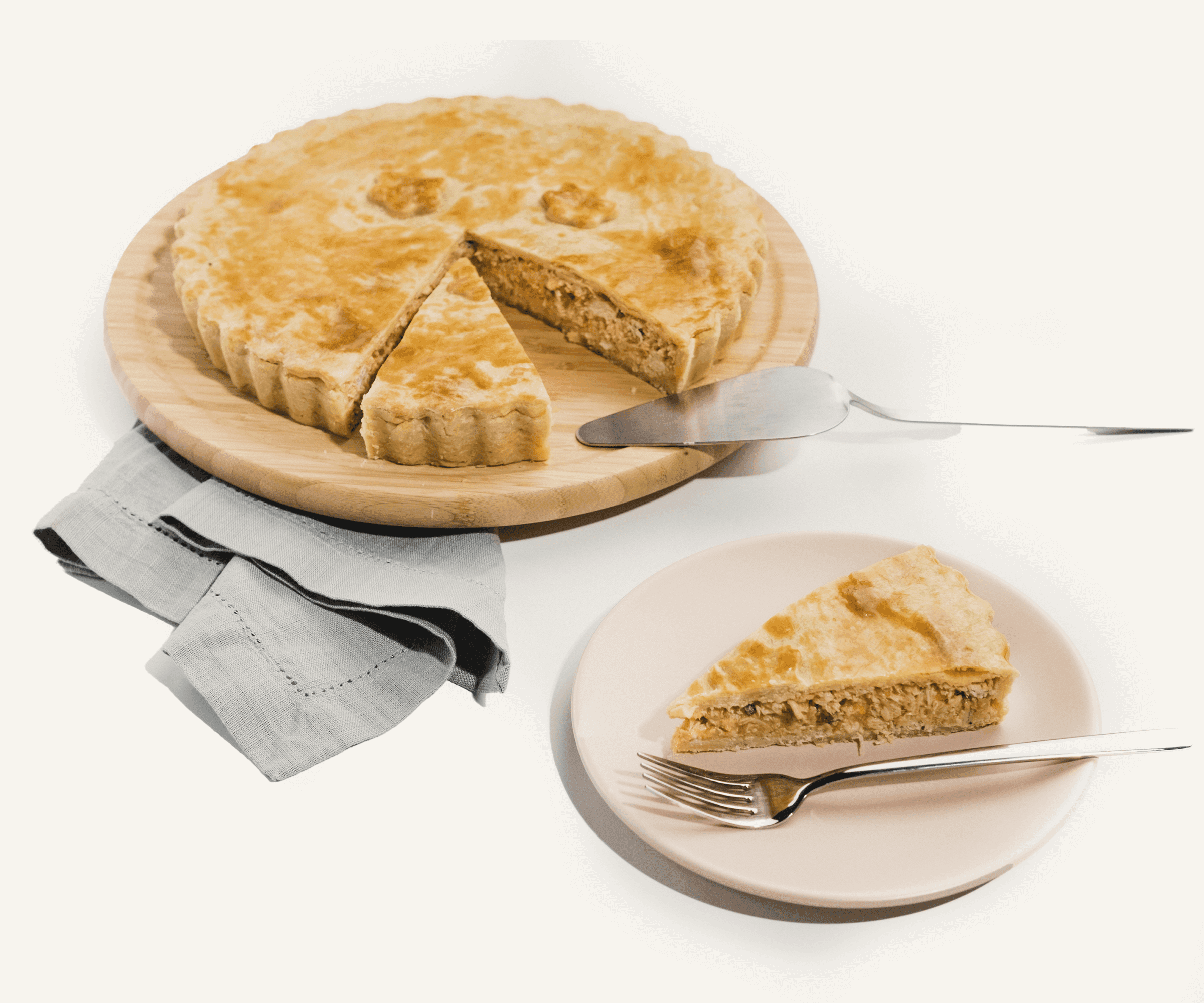 Torta de frango grande 1,85kg