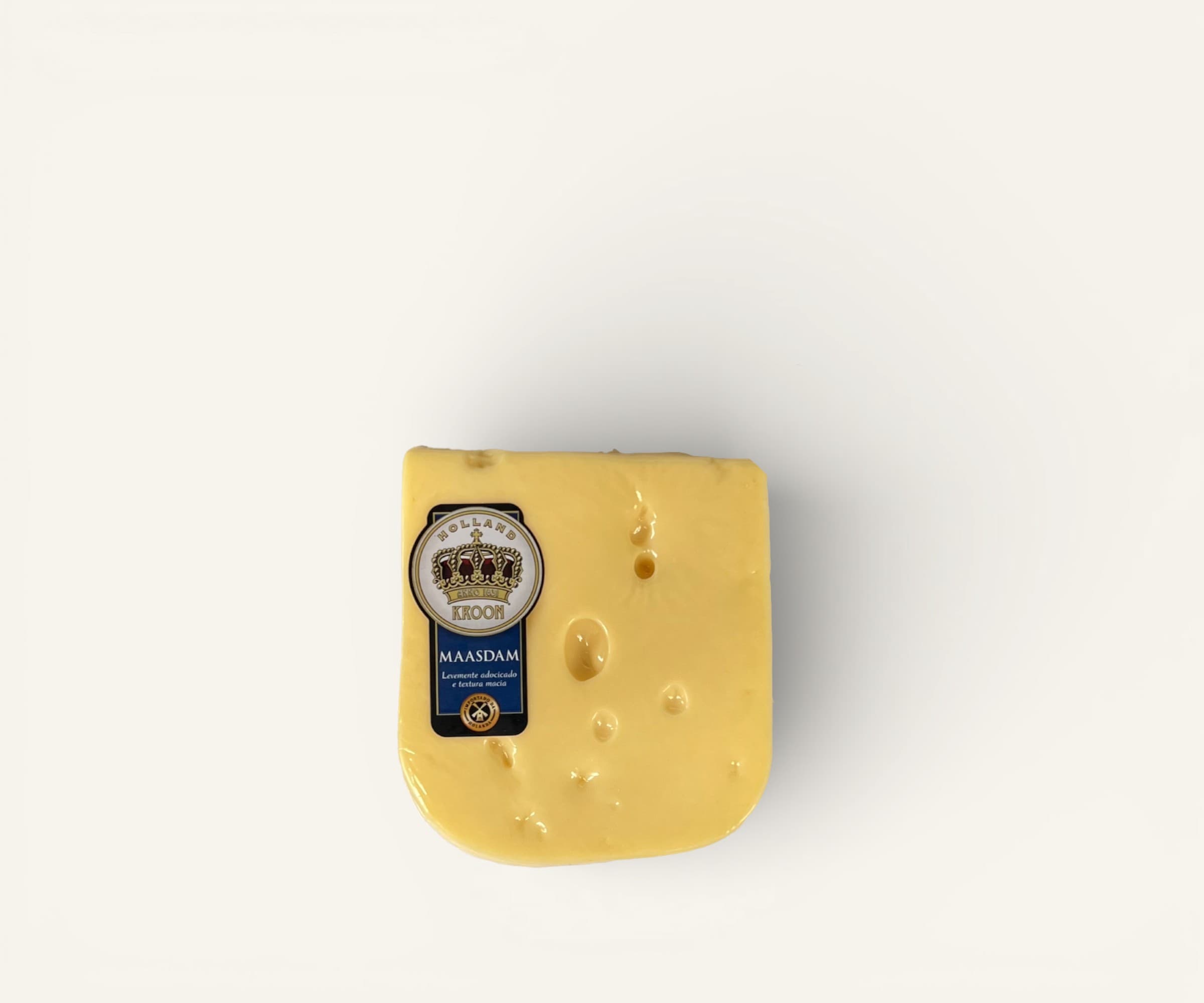 Queijo holandês maasdam Kroon fração aprox. 250g