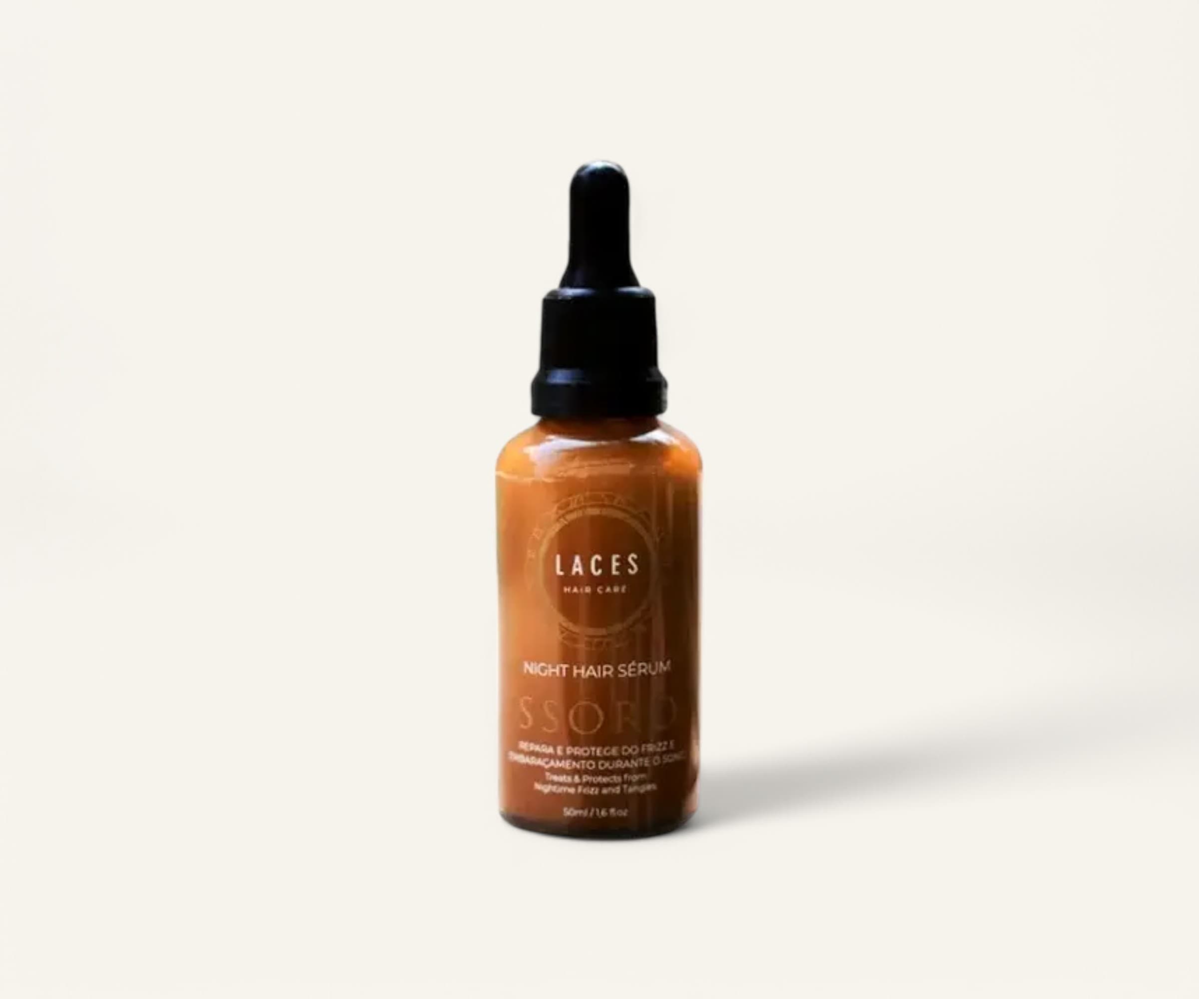 Sérum capilar noturno night hair ssoro Laces 50ml