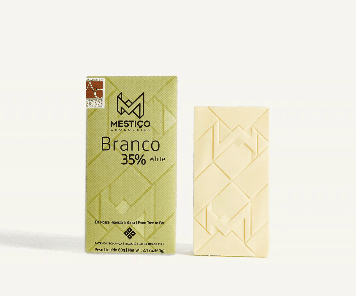 Chocolate branco 35% bean to bar 60g