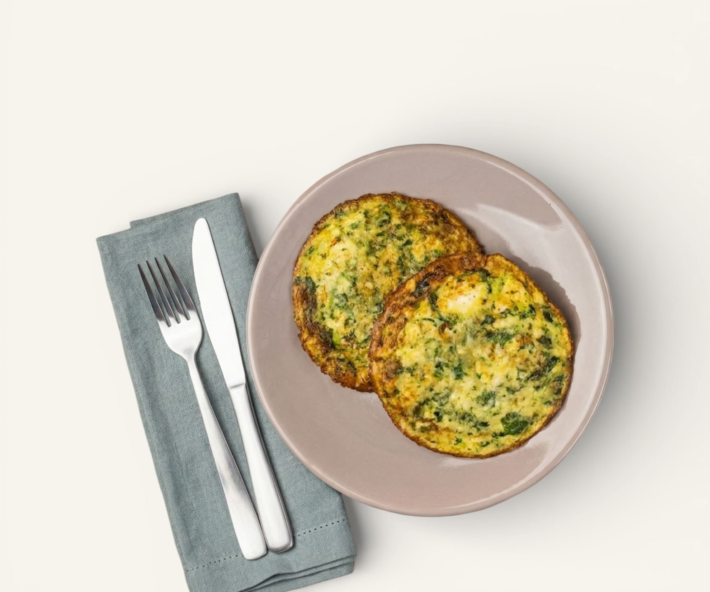 Crepioca proteica de queijo branco com espinafre Pronto Light 120g