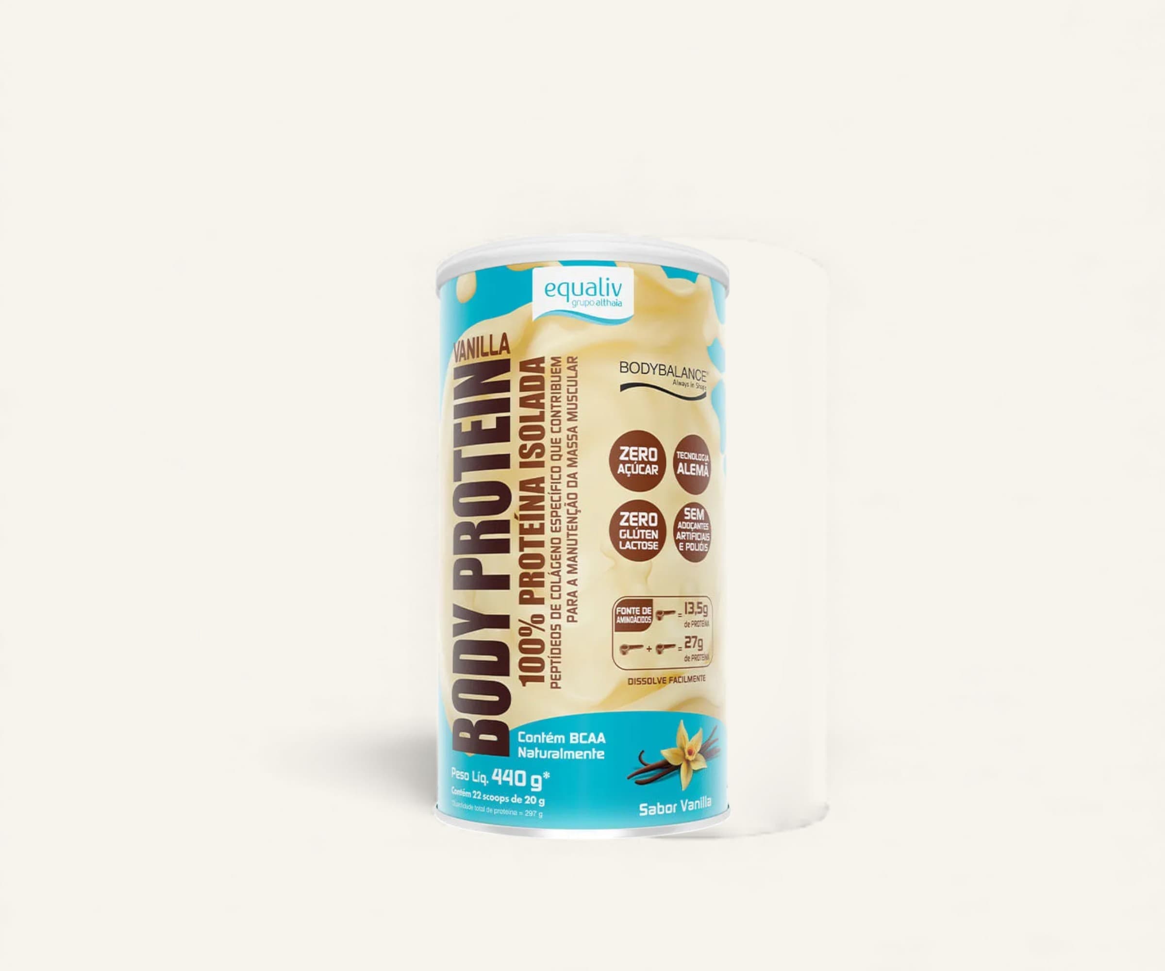 Proteína isolada Body Protein sabor vanilla 440g