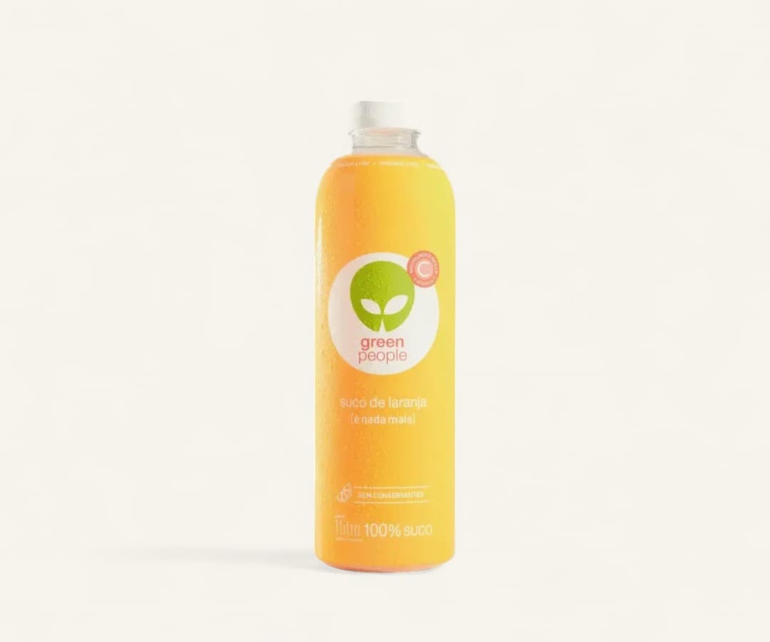 Suco de laranja Greenpeople 1L