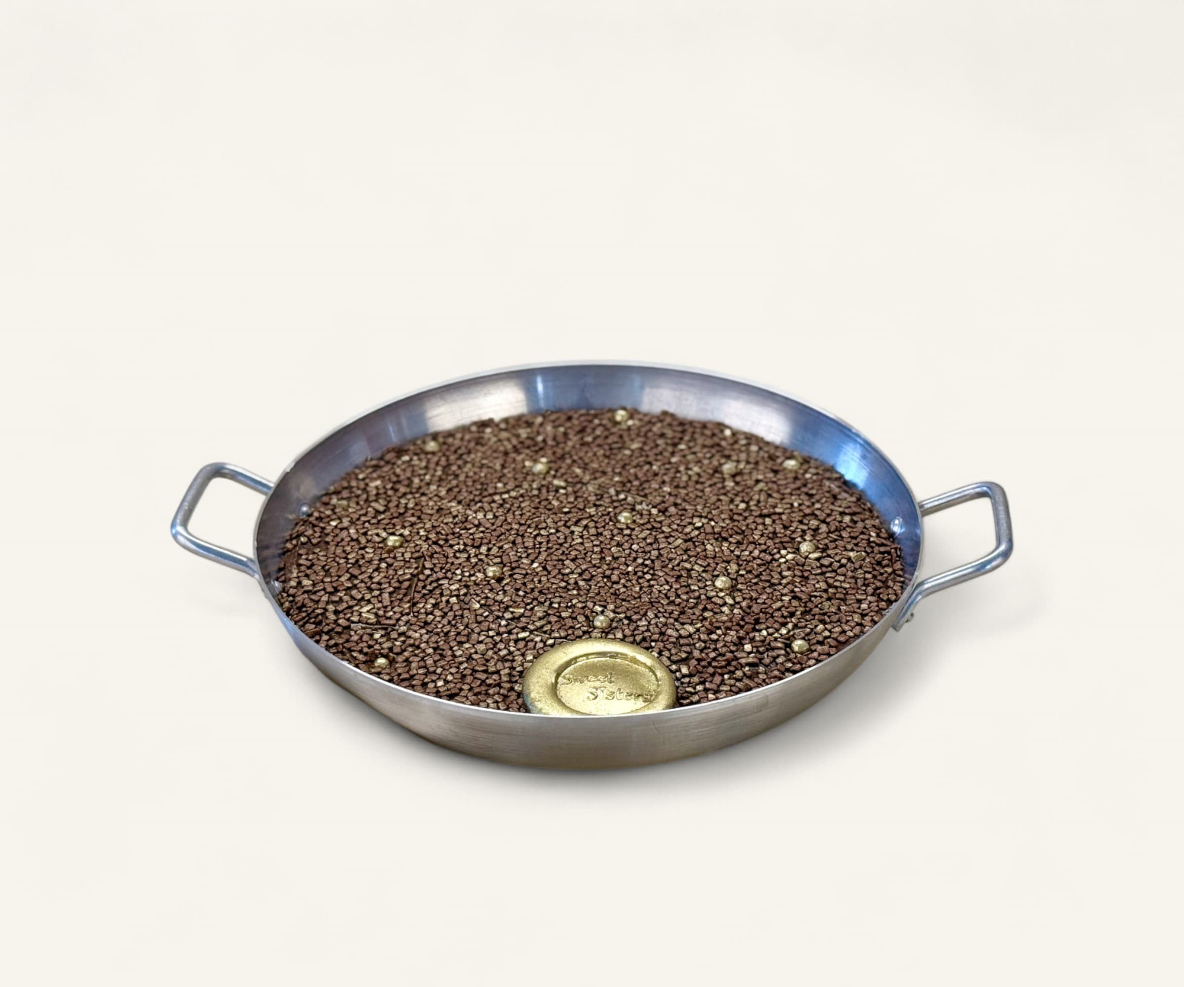 Brigadeiro de panela com flakes Callebaut Sweet Sisters 1,2kg