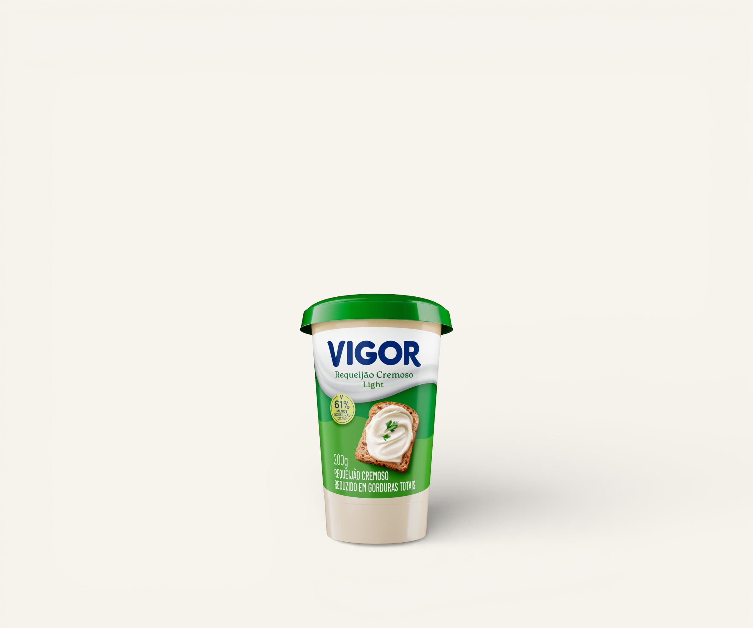 Requeijão cremoso light Vigor 200g