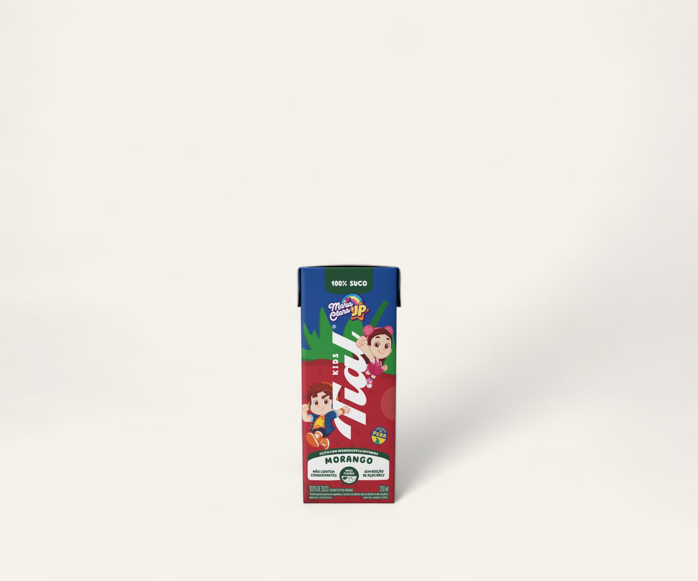 Suco misto Kids morango e pera Tial 200ml