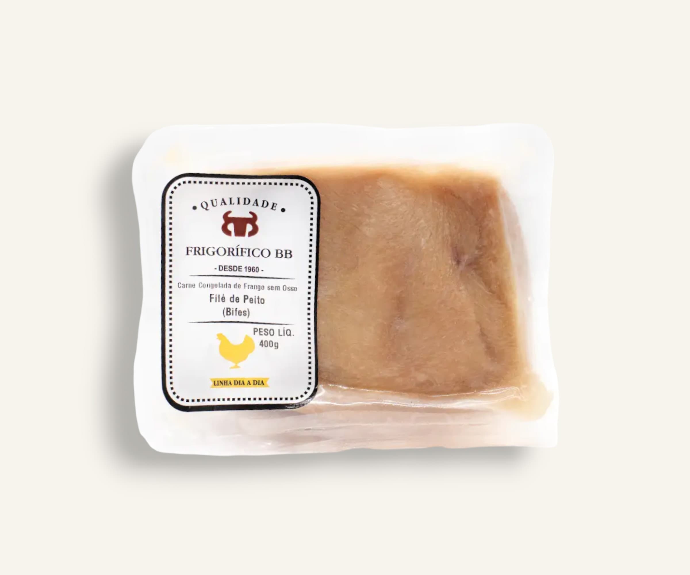 Filé de frango congelado 400g