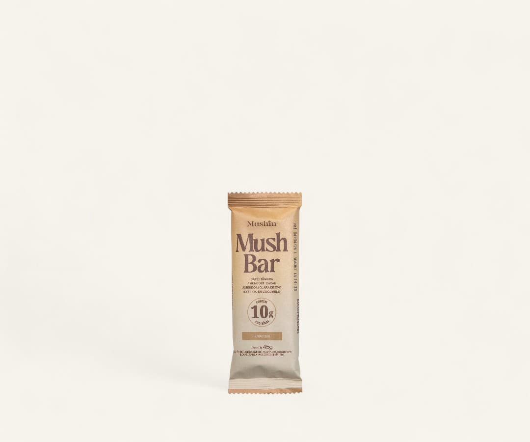 Barra de proteína sabor mocaccino Mushin 45g