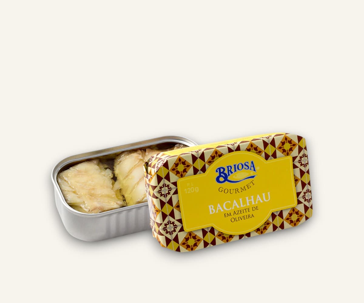 Lombo de bacalhau em azeite de oliva Briosa 120g