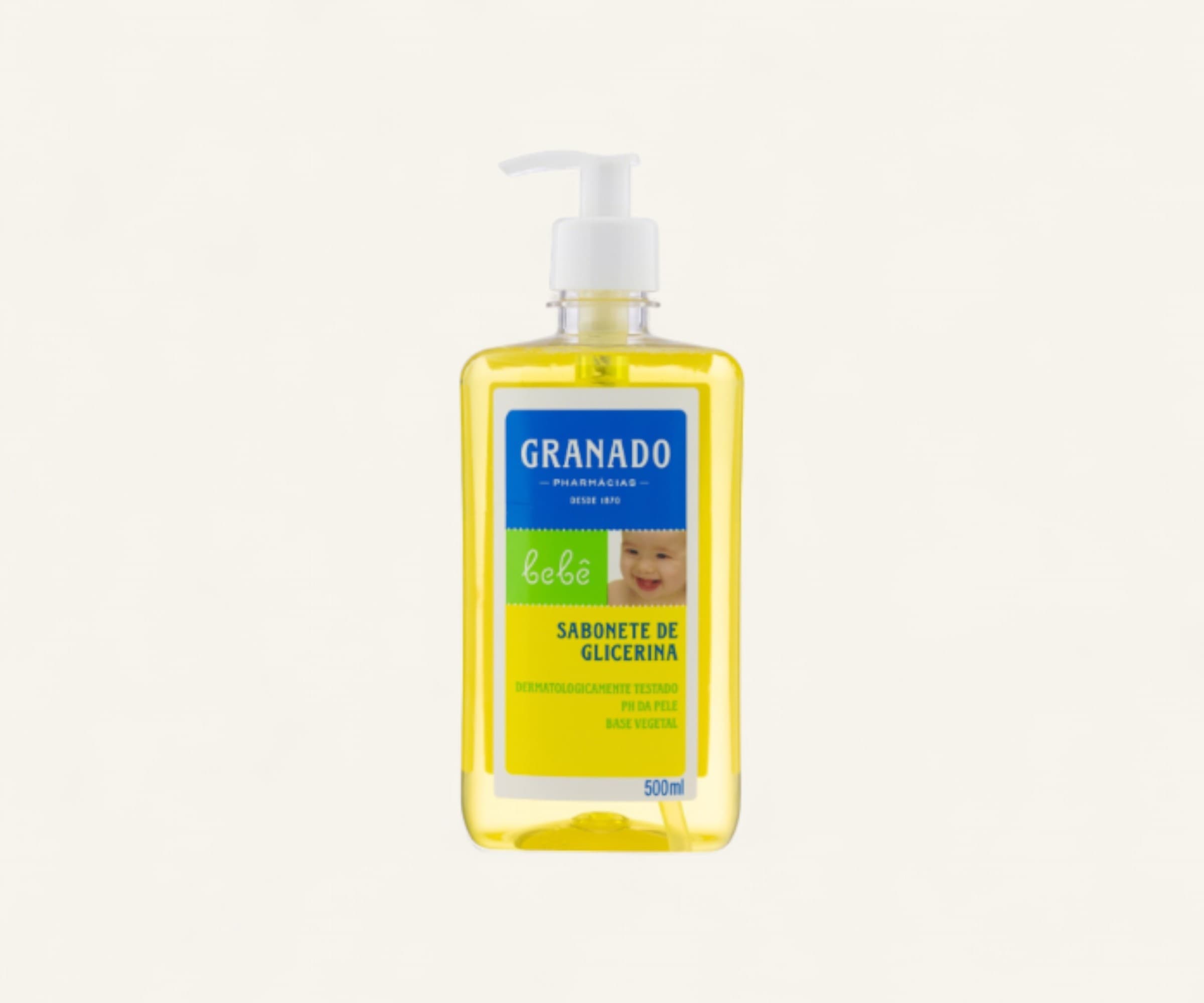 Sabonete líquido de glicerina bebê Granado 500ml