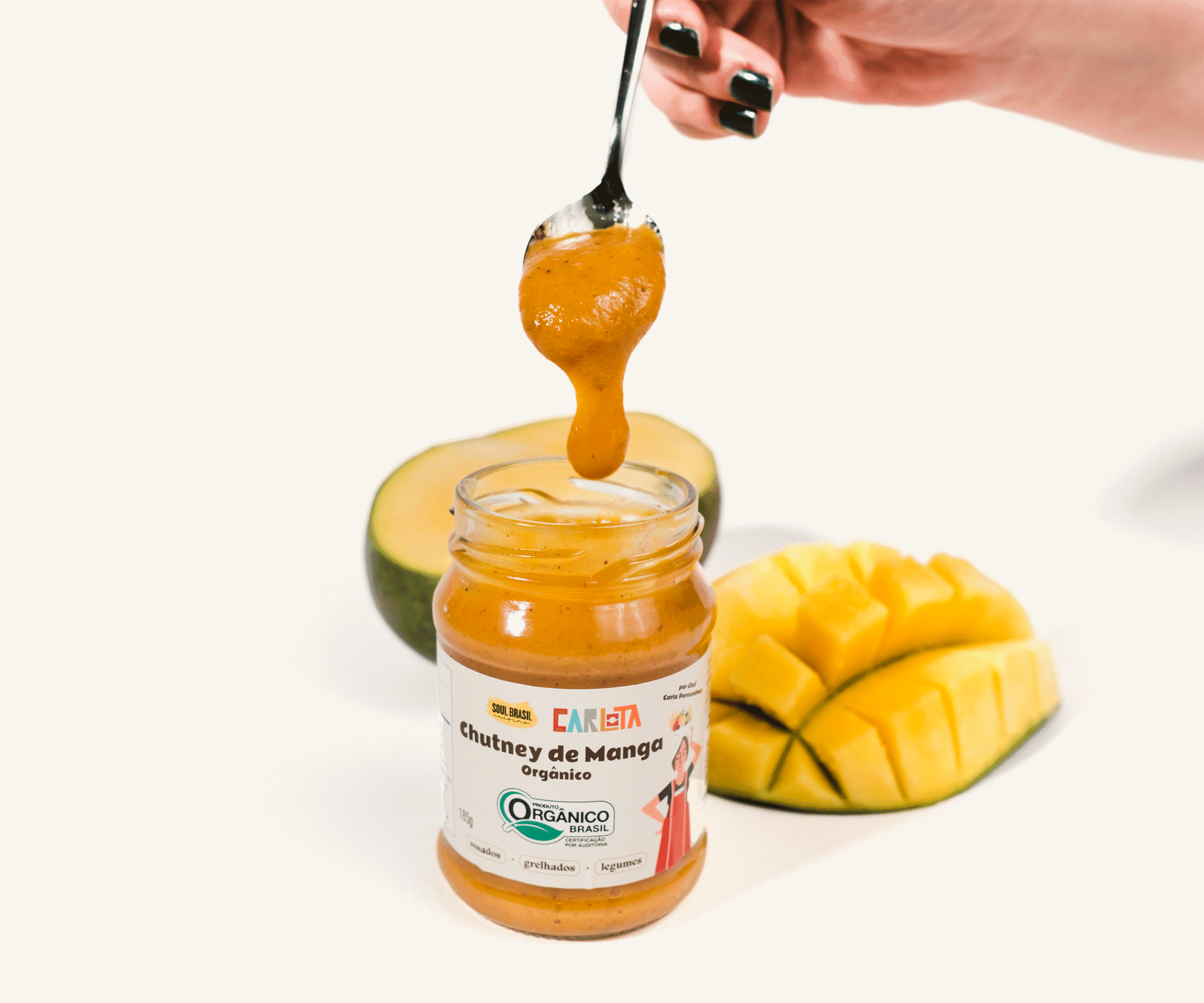 Chutney de manga 185g