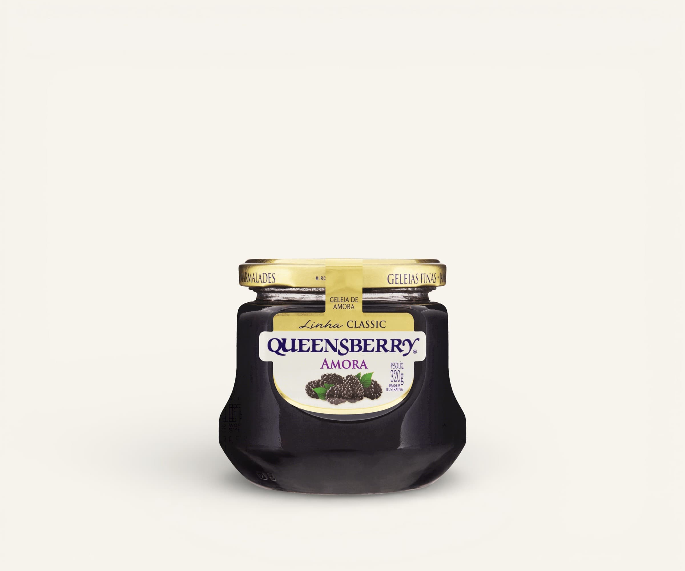 Geleia de amora Linha Classic Queensberry 320g
