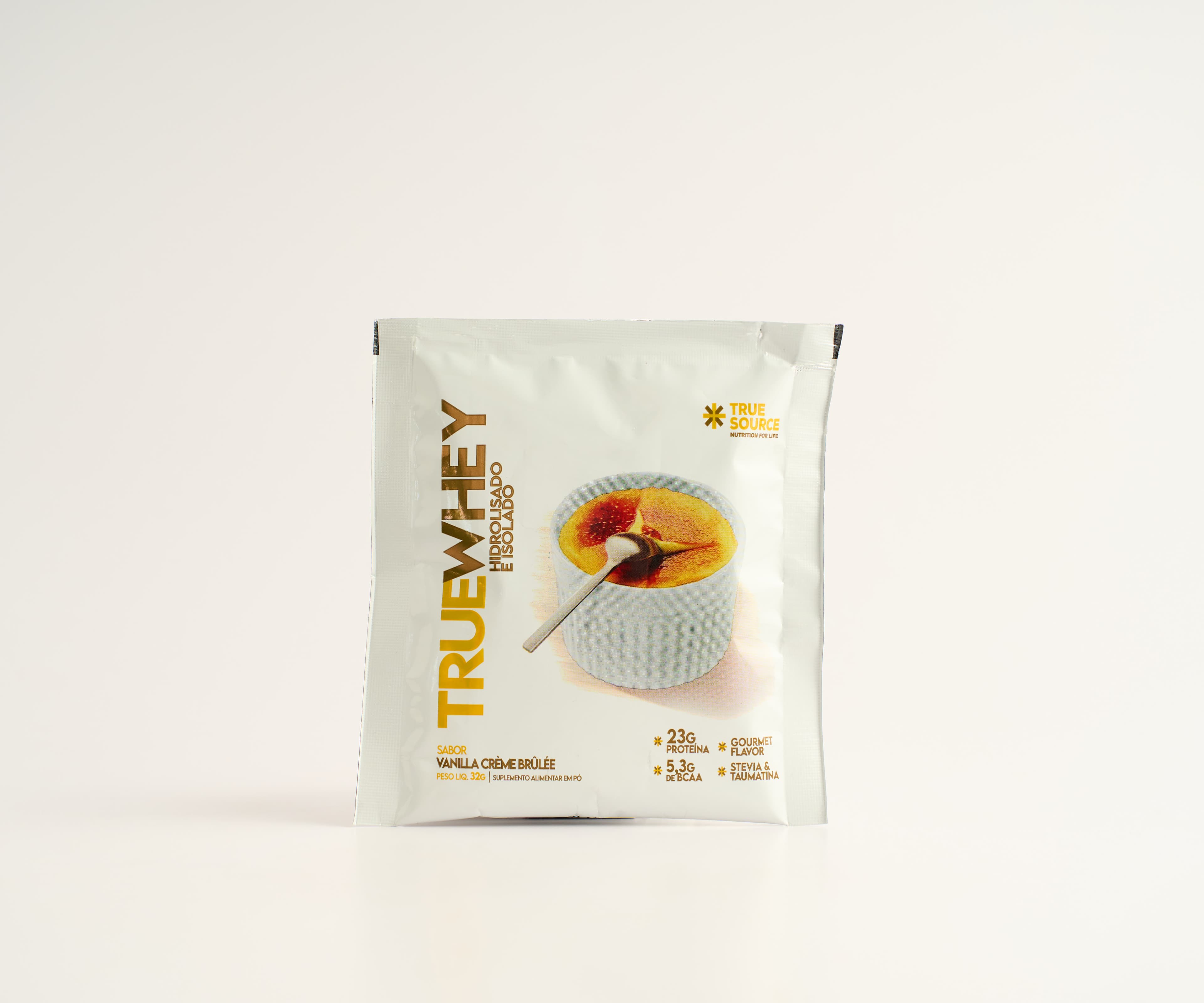 True Whey vanilla creme brulee sachê 32g