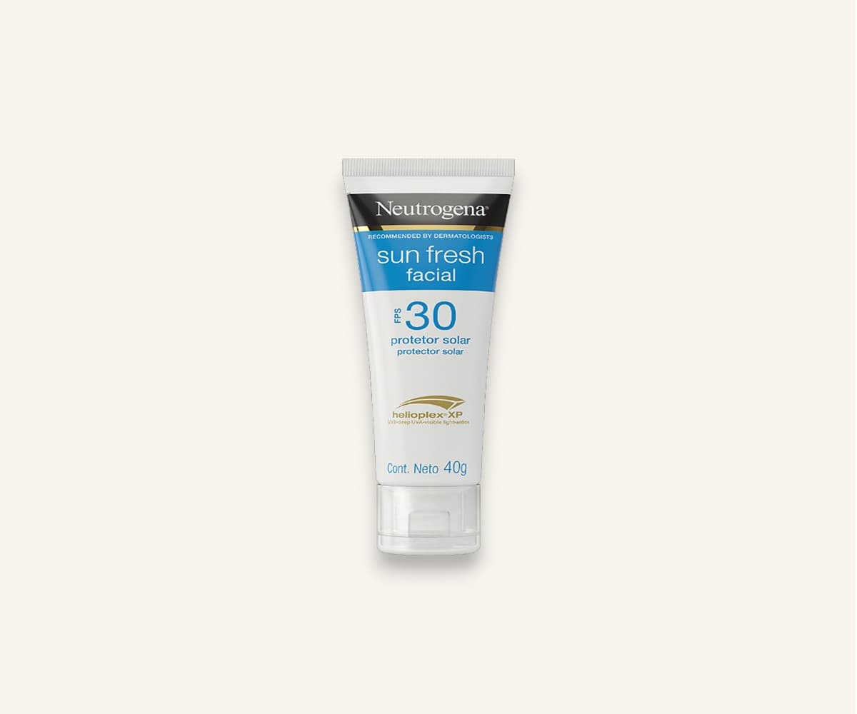 Protetor solar facial sun fresh FPS30 Neutrogena 40g