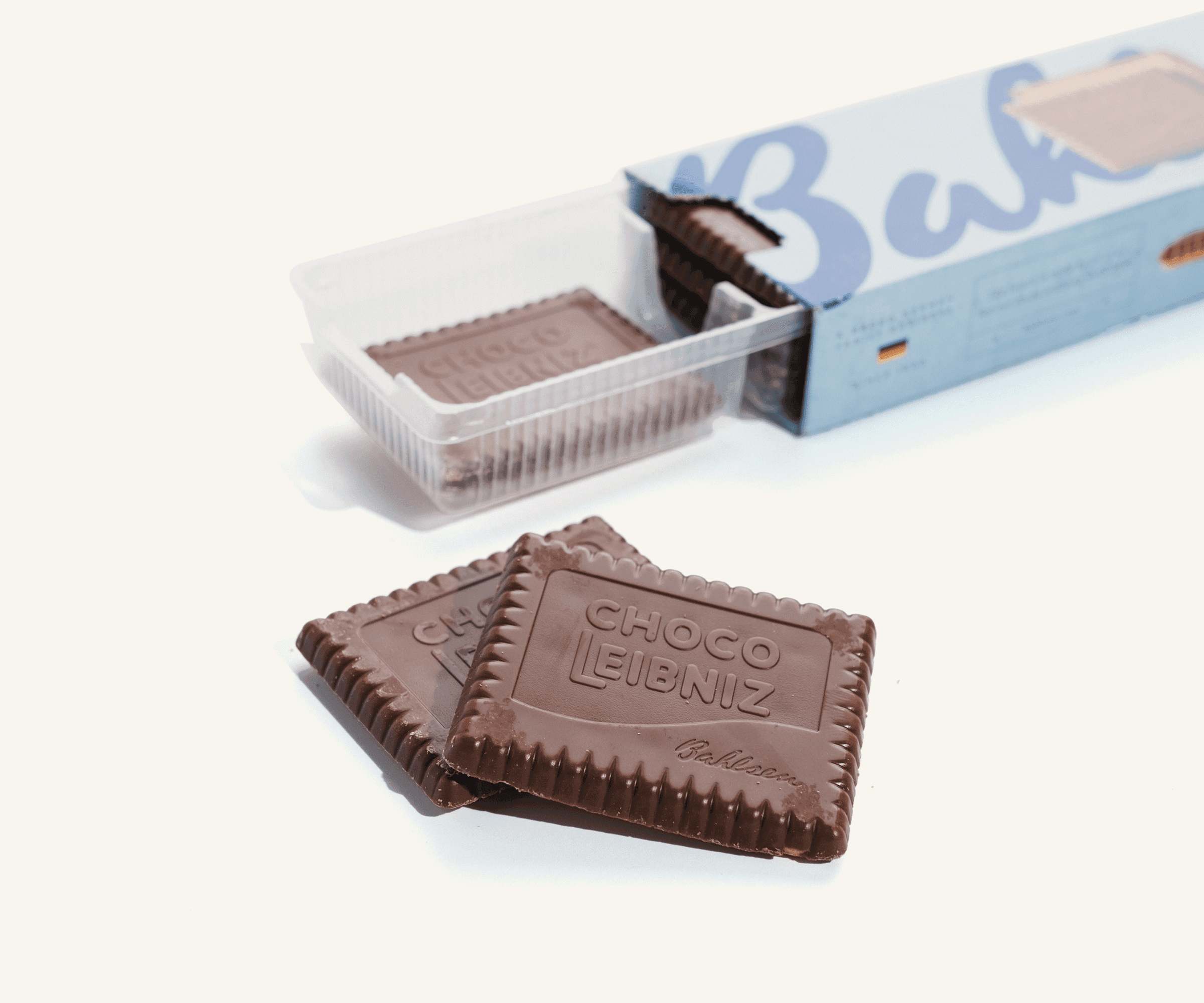 Biscoito alemão choco leibniz milk Bahlsen 125g
