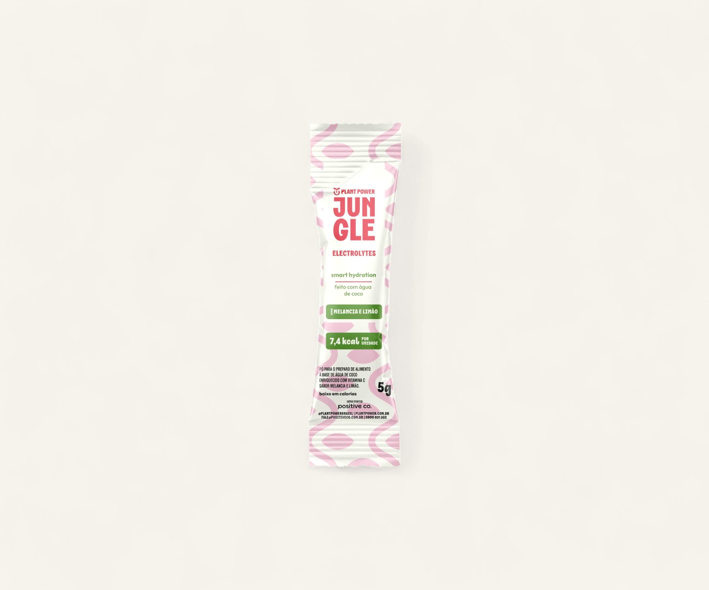 Jungle Electrolytes sabor melancia e limão 5g