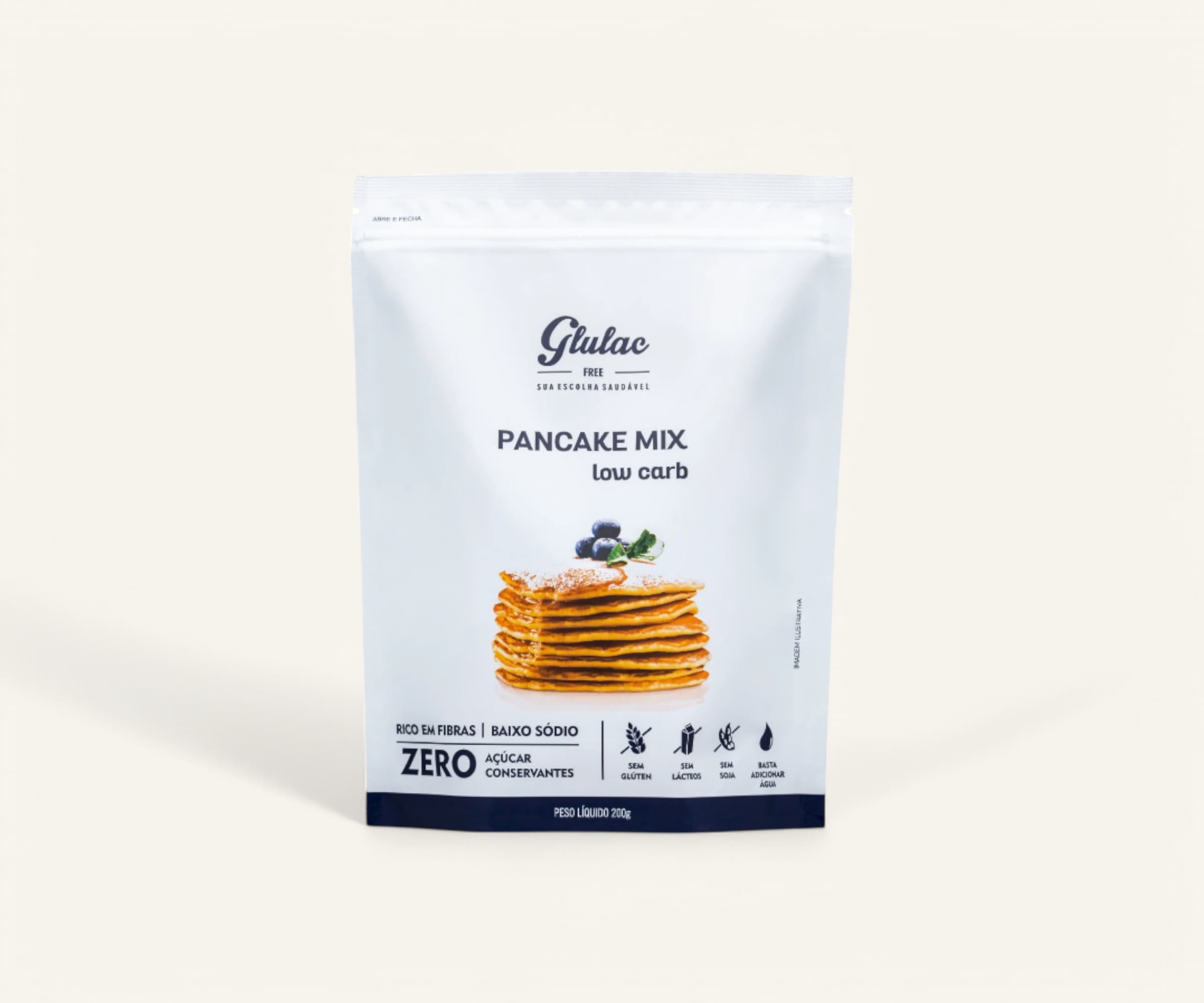 Mistura para panqueca low carb 200g