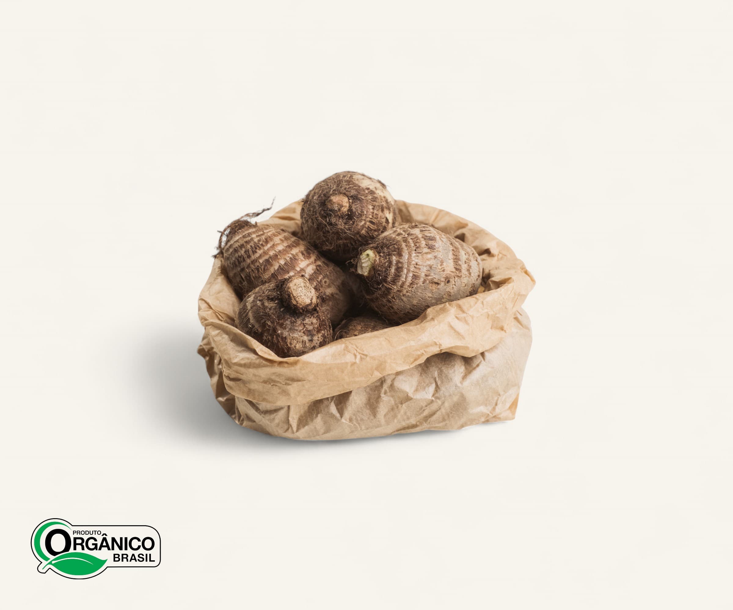 Inhame Orgânico 600g | 5 a 8und