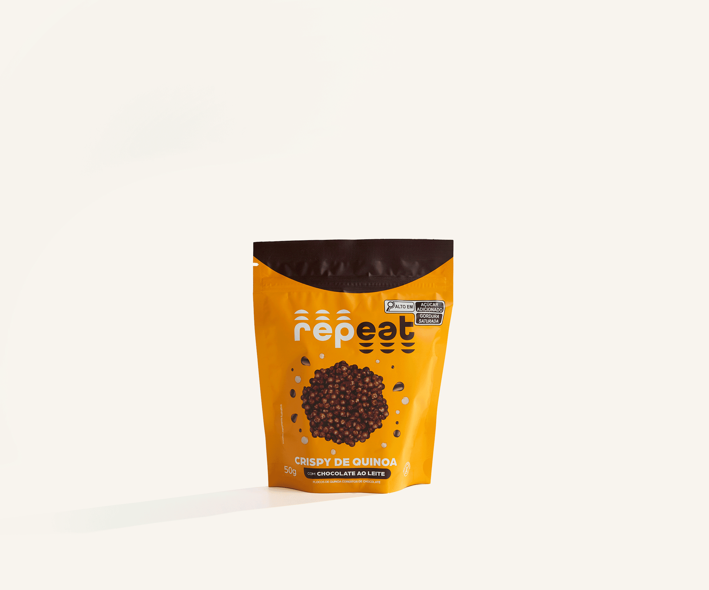 Crispy de quinoa com chocolate ao leite 50g