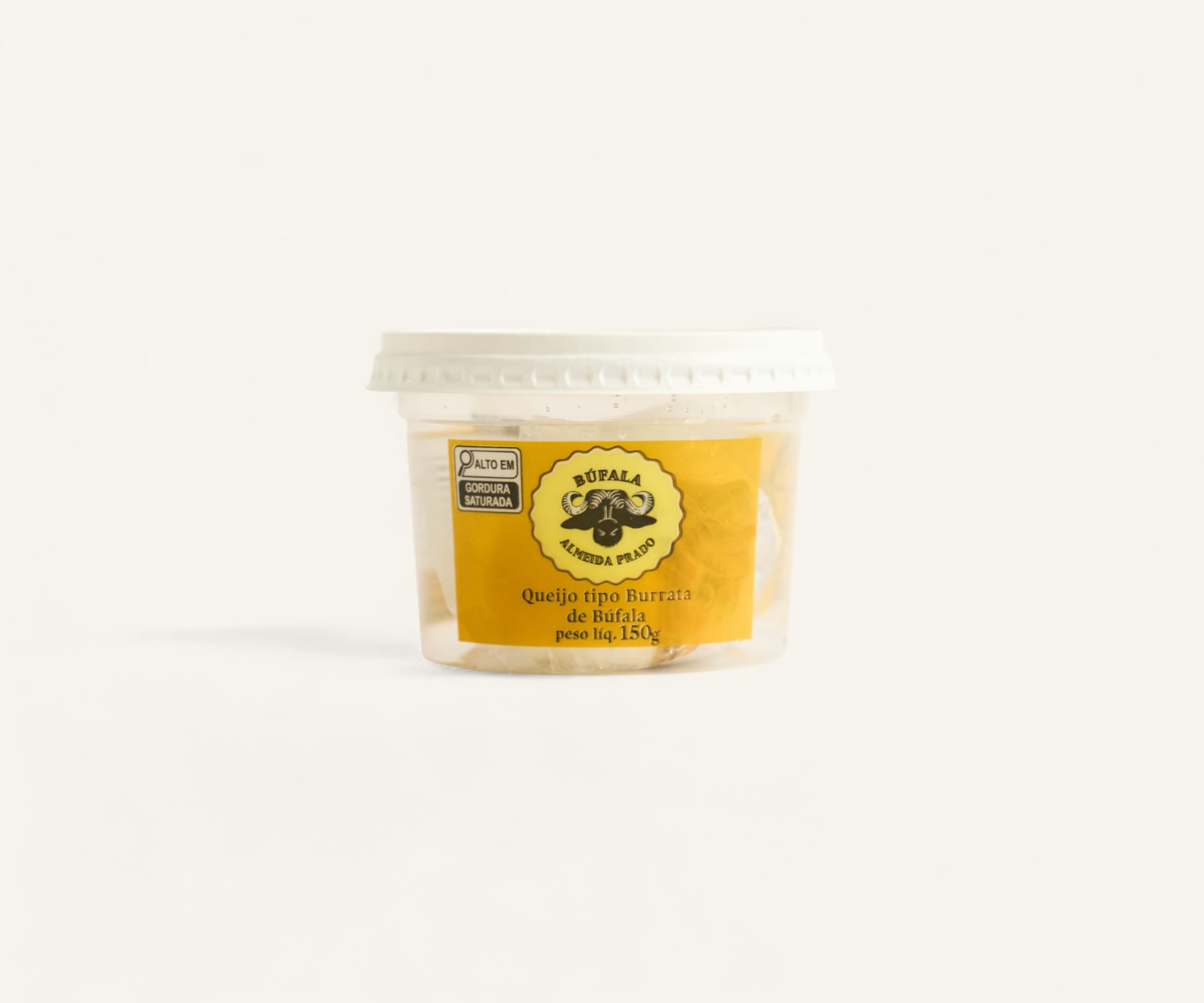 Queijo mussarela de búfala burrata Almeida Prado 150g