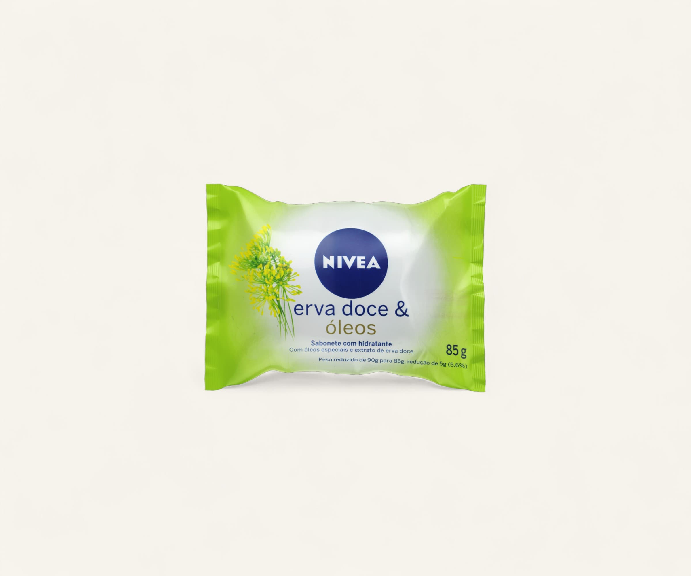 Sabonete em barra com hidratante Nivea erva doce & óleos 85g