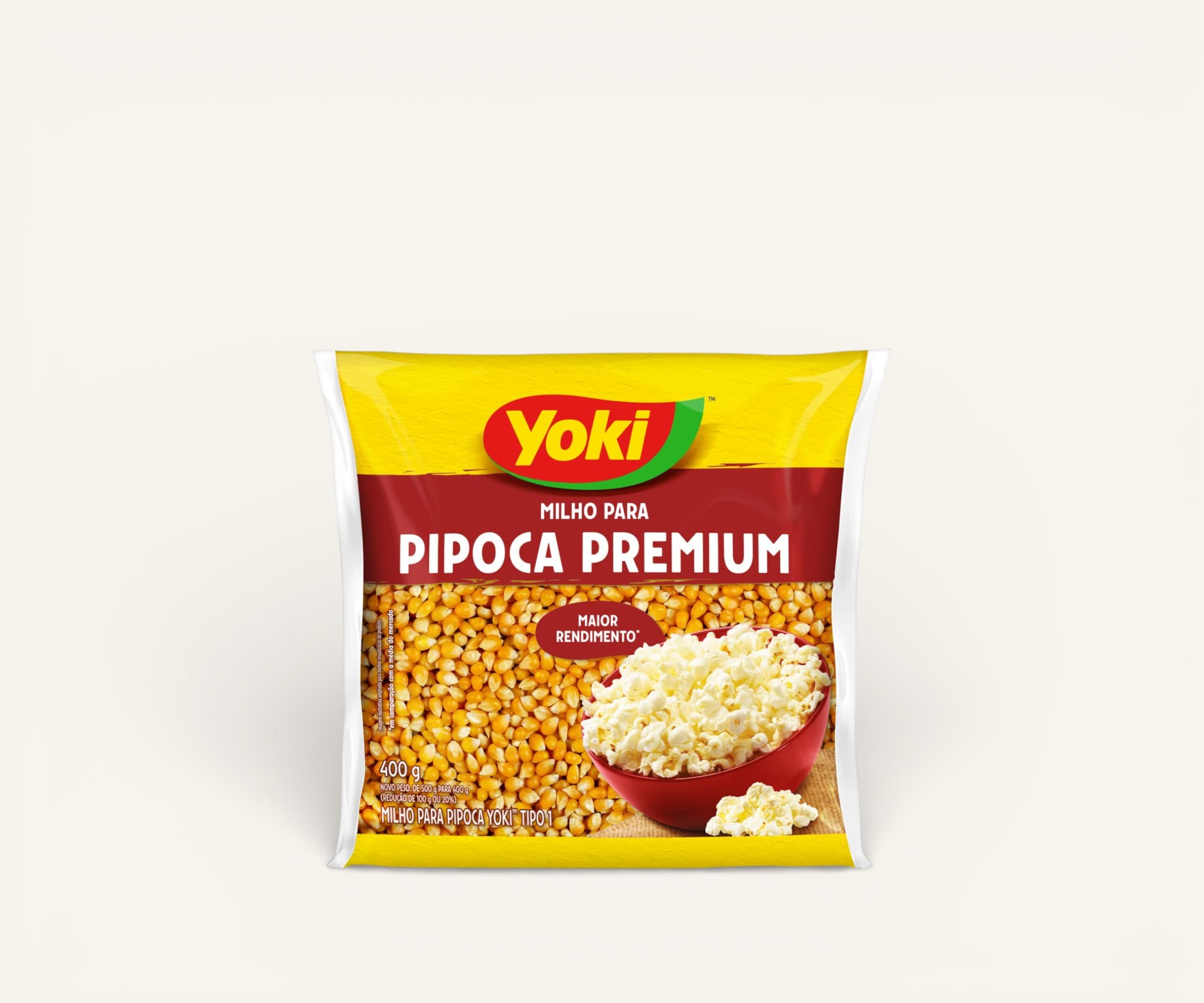 Milho para pipoca Premium Yoki 400g