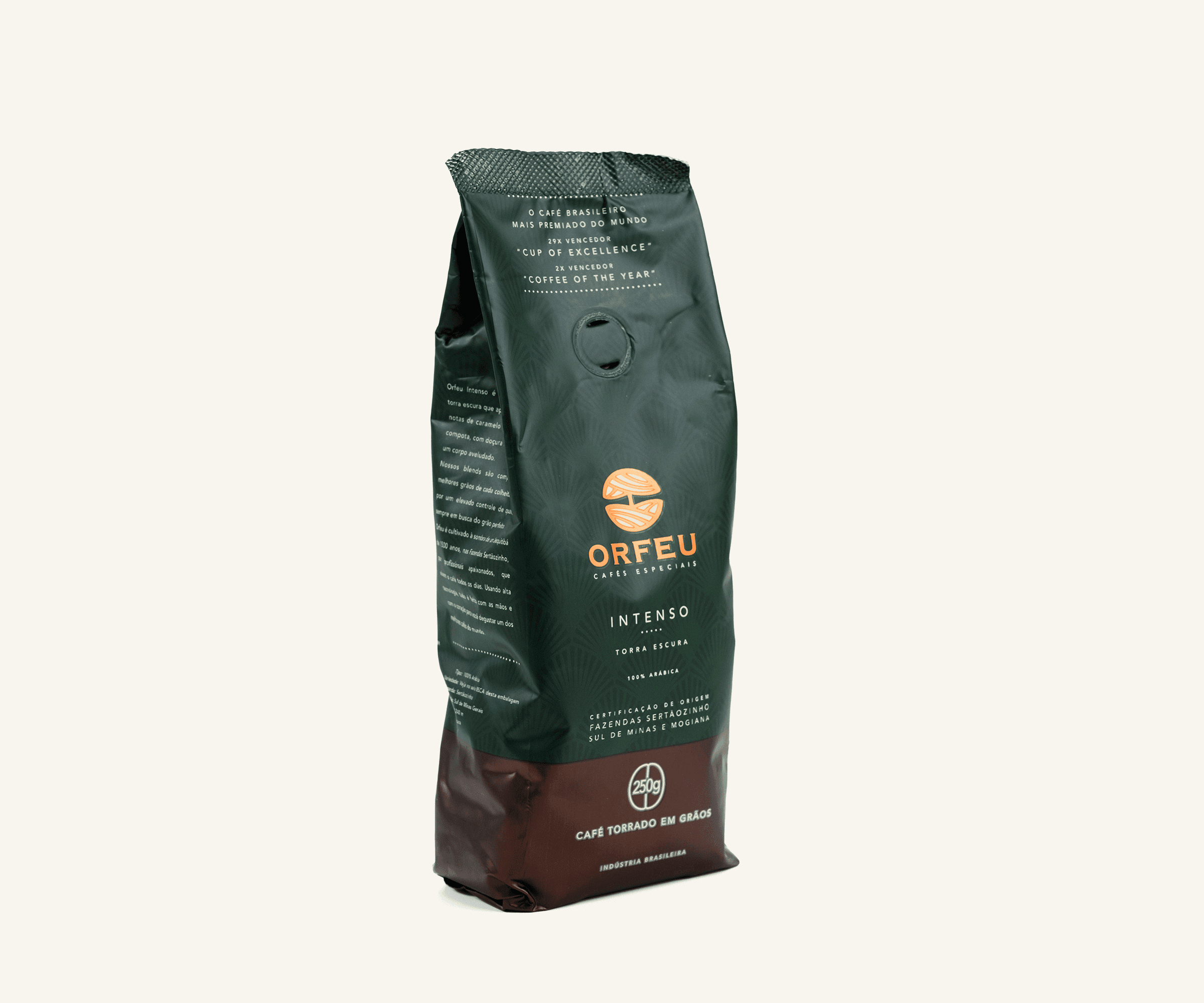 Café em grãos Orfeu intenso 250g