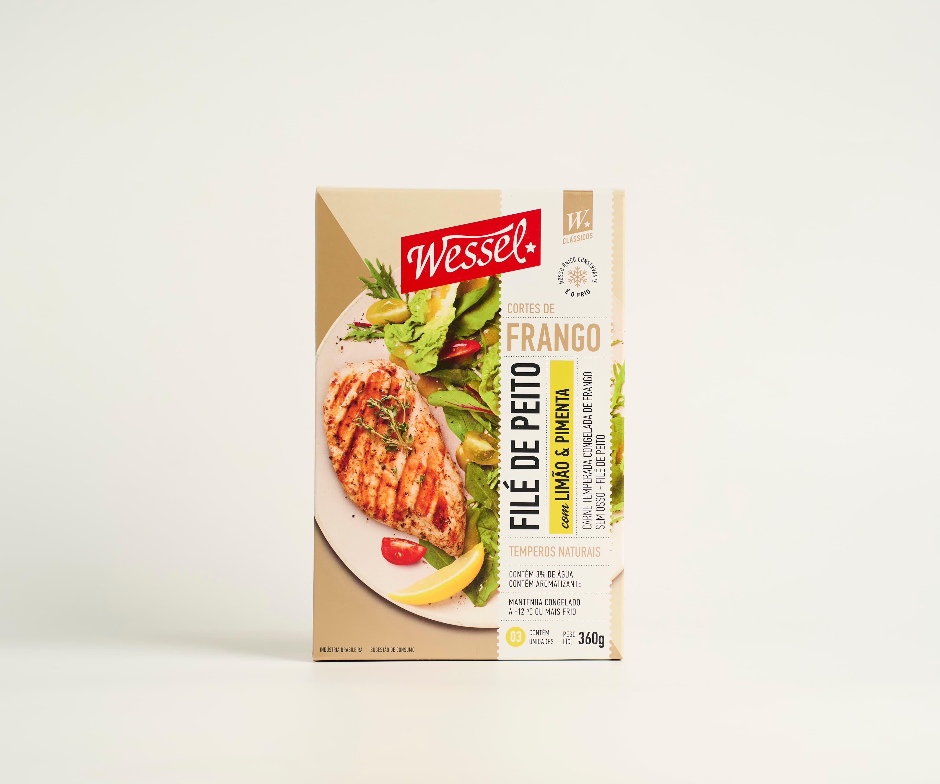 Filé de peito de frango com limão & pimenta