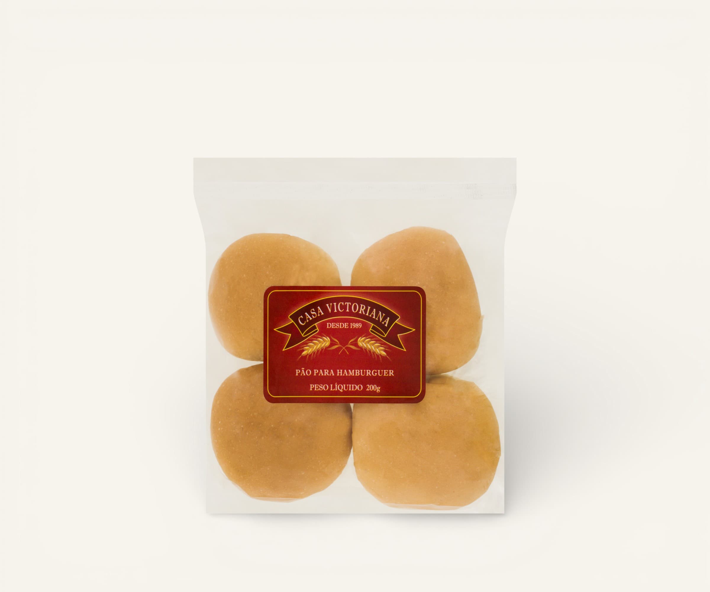 Pão para hambúrguer Casa Victoriana 200g