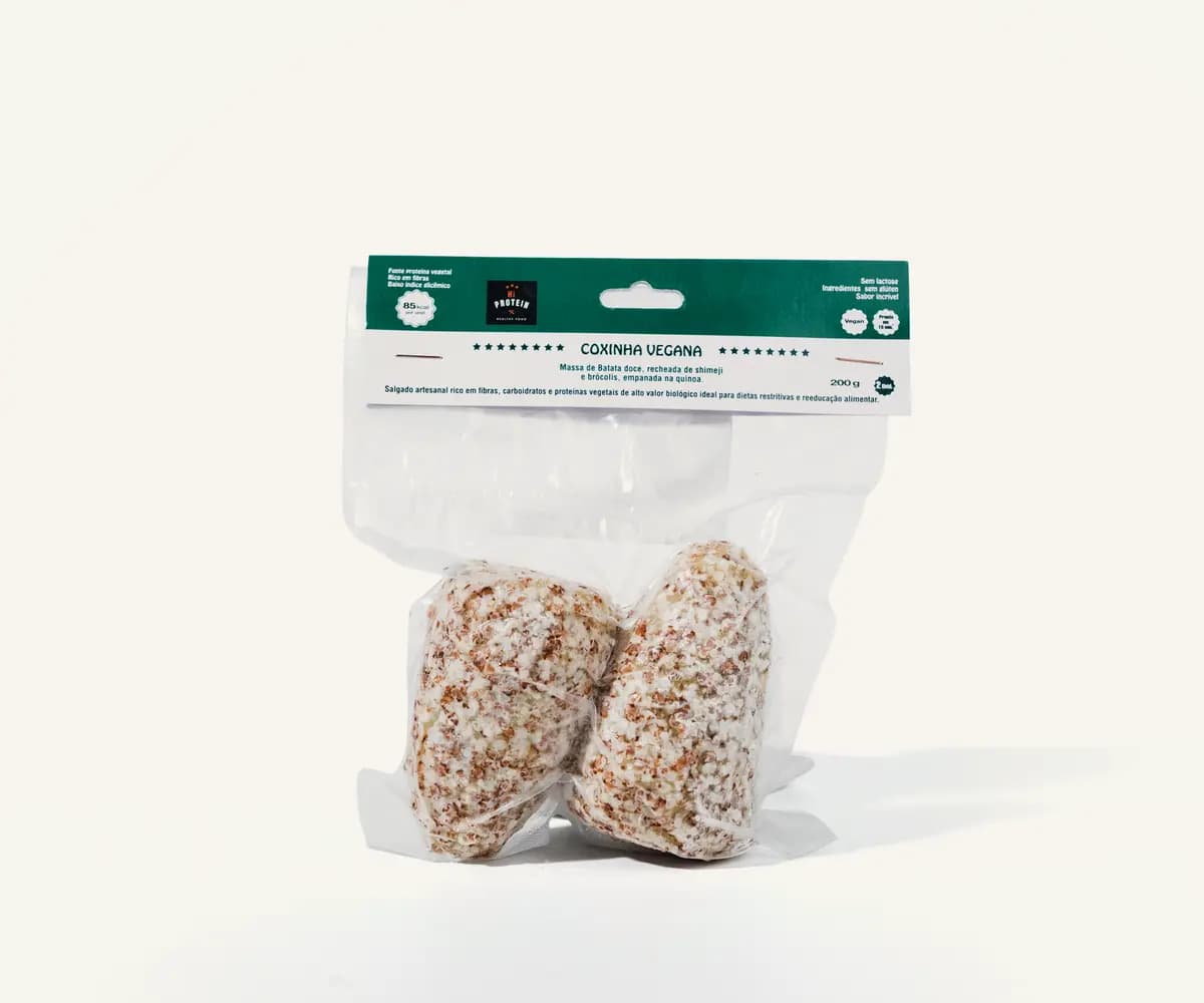 Coxinha vegana 2 unidades 200g