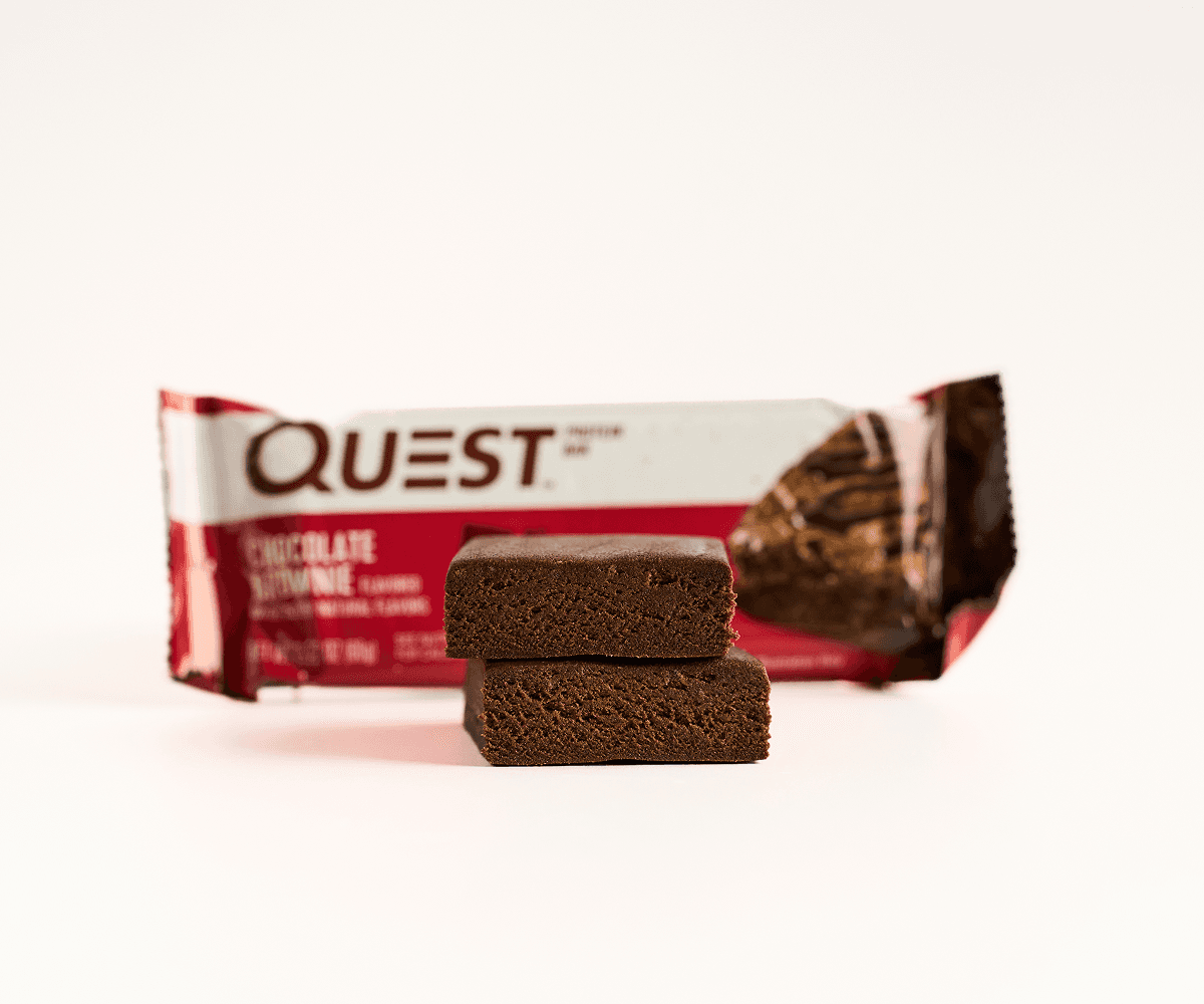 Barra de proteína 20g chocolate brownie Quest Bar 60g