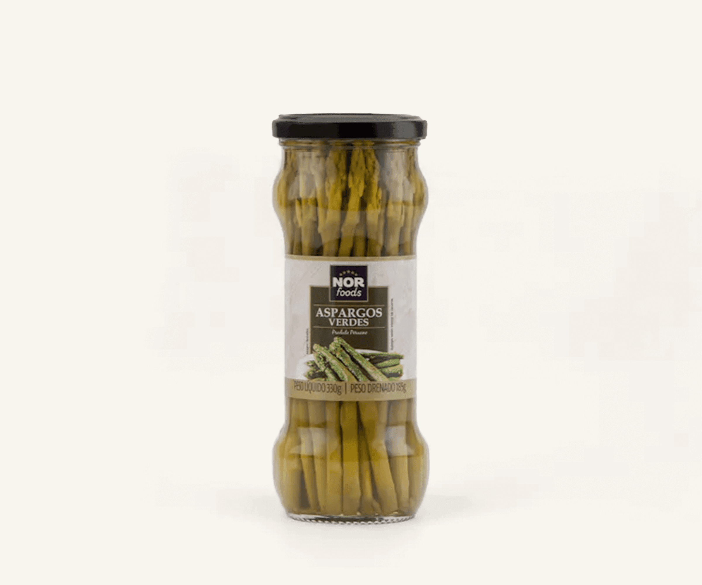 Aspargo verde peruano Nor Foods 330g