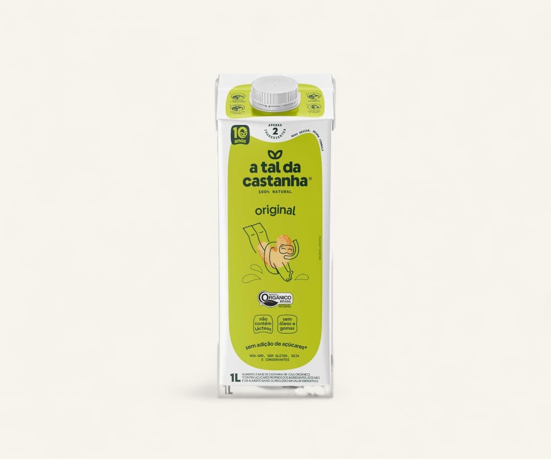 Leite vegetal de castanha de caju Original 1L