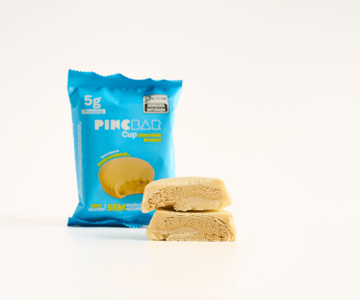 Butter Cup Pincbar Chocolate Branco 25g