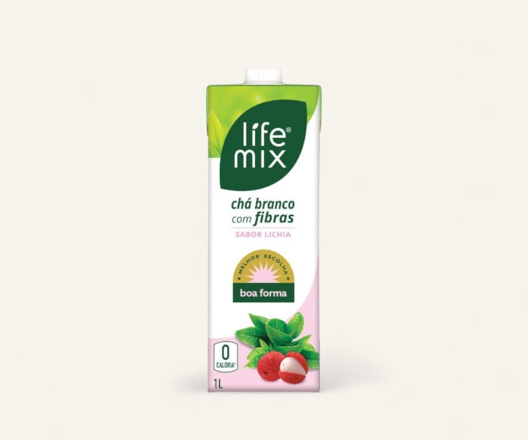 Chá branco de lichia Life Mix 1l